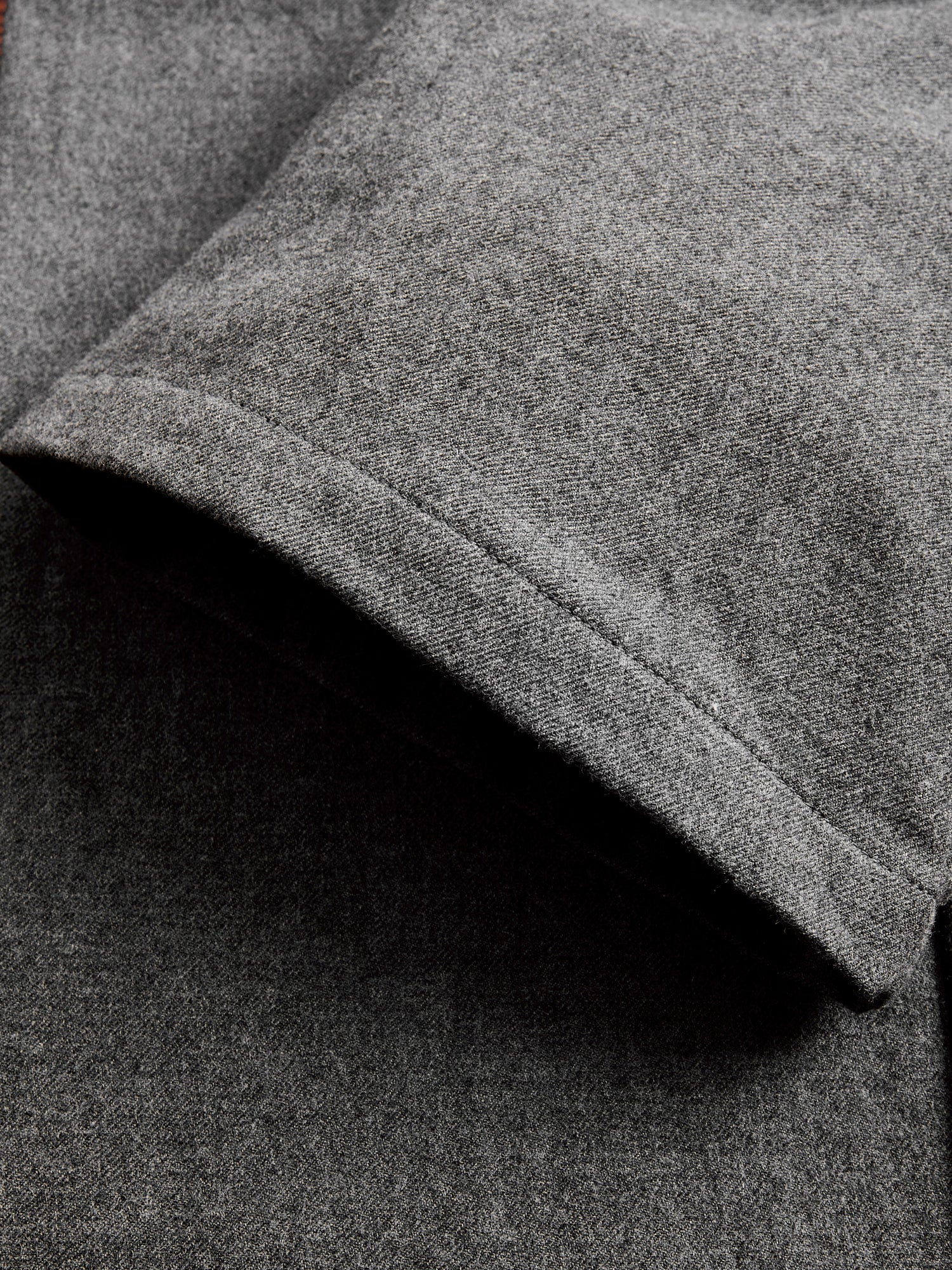 Cotton Wool Easy Pants in Charcoal Grey - Image 9