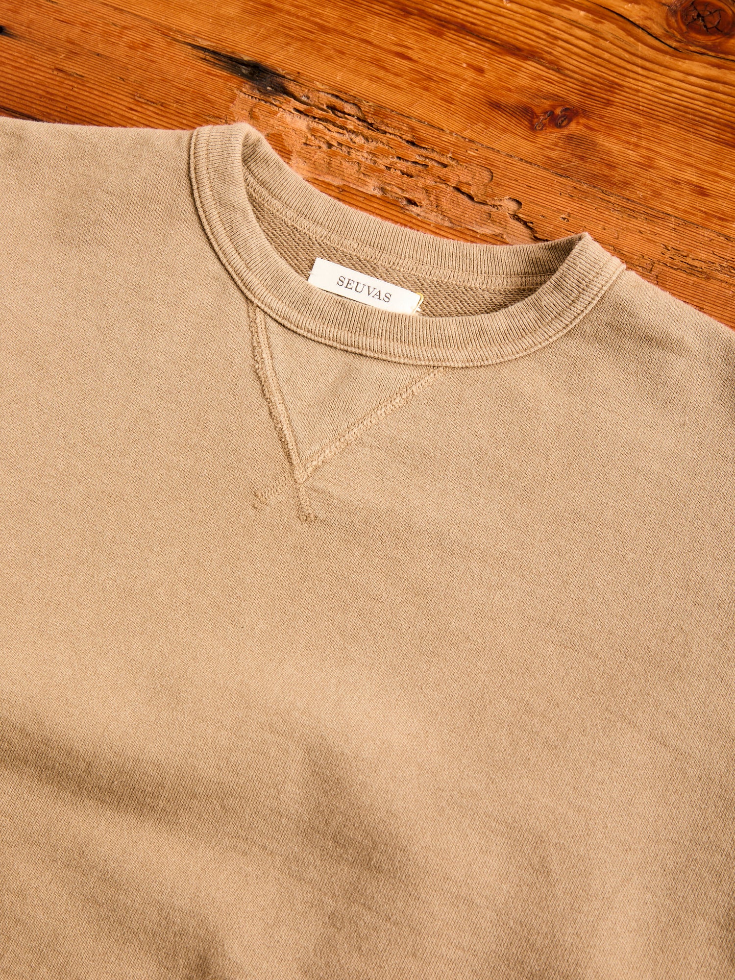 Crewneck Sweatshirt in Coffee - Image 4