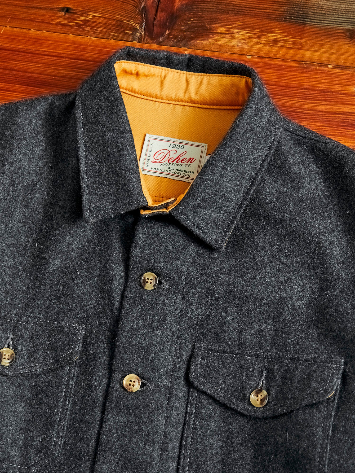 Crissman Overshirt in Charcoal - Image 3