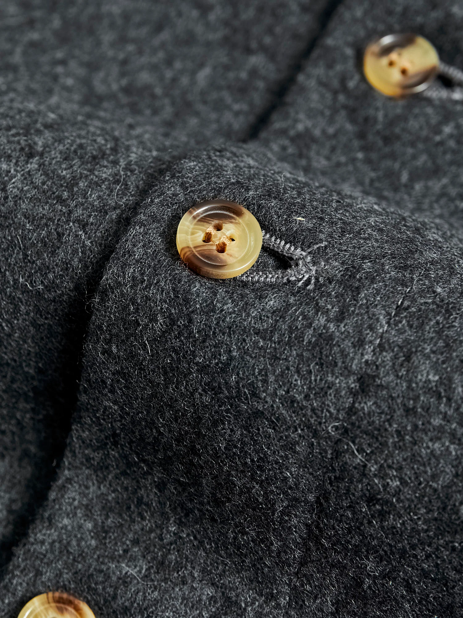 Crissman Overshirt in Charcoal - Image 7