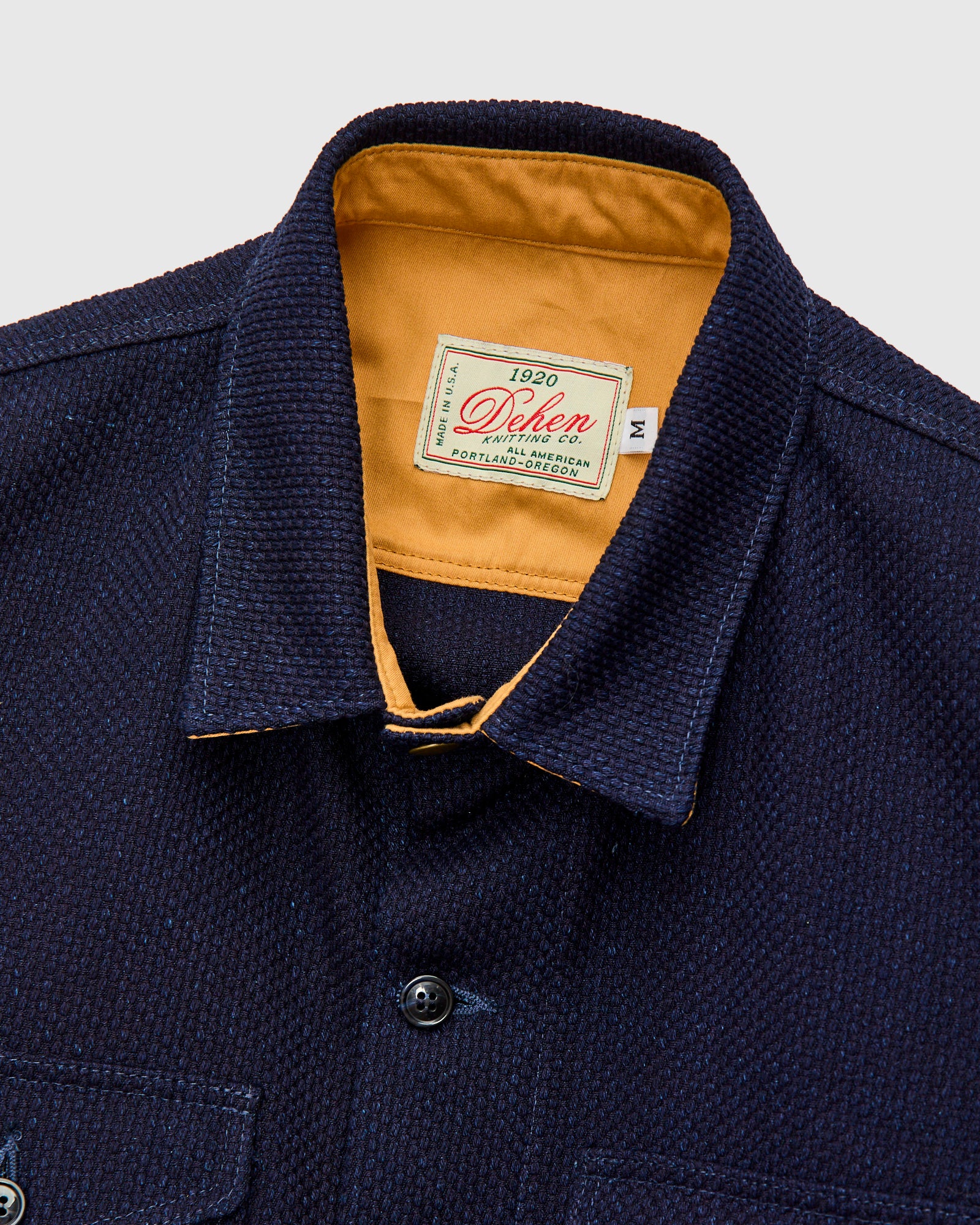 Crissman Overshirt in Indigo Sashiko - Image 3