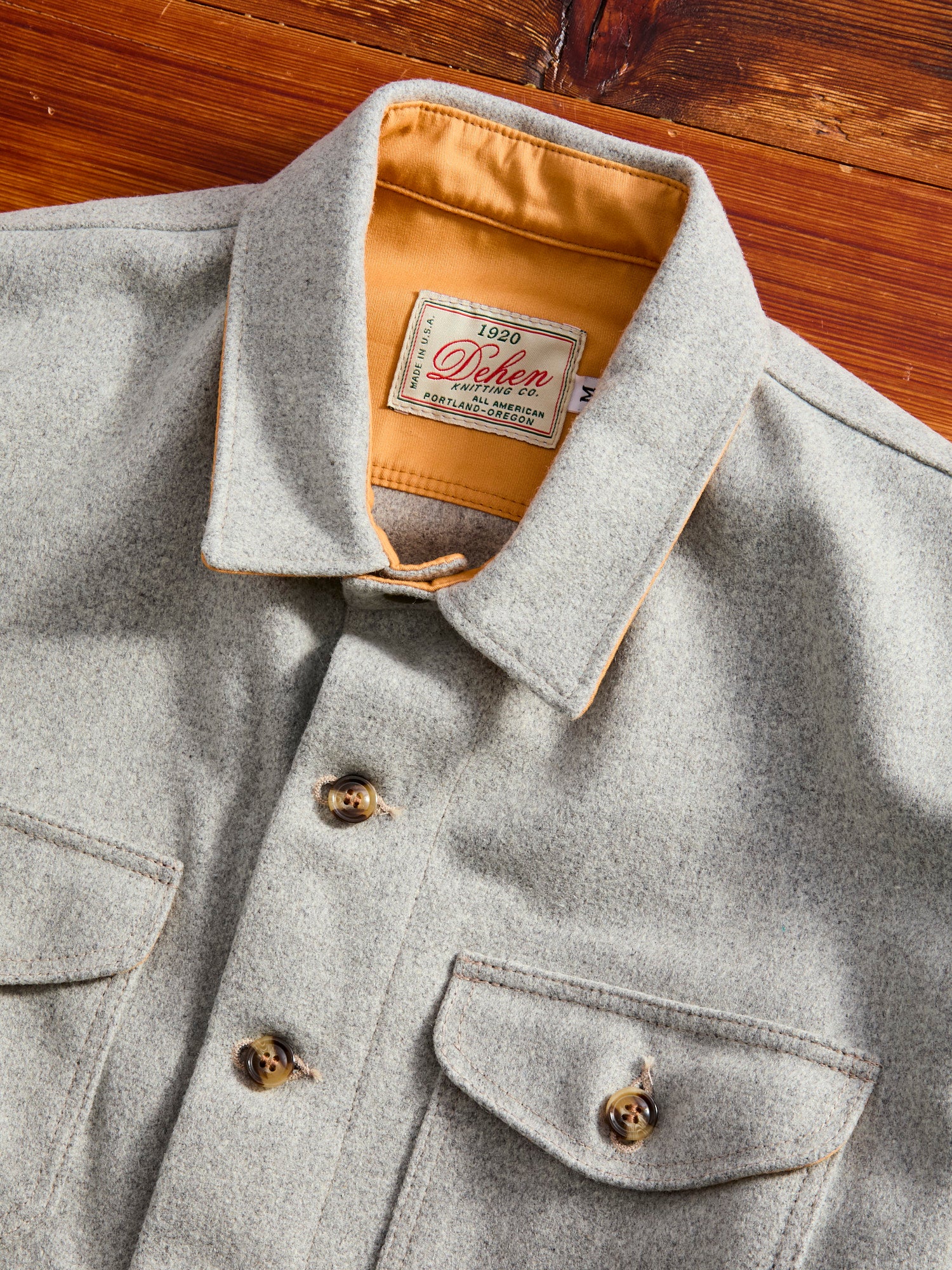 Crissman Overshirt in Light Oxford - Image 3