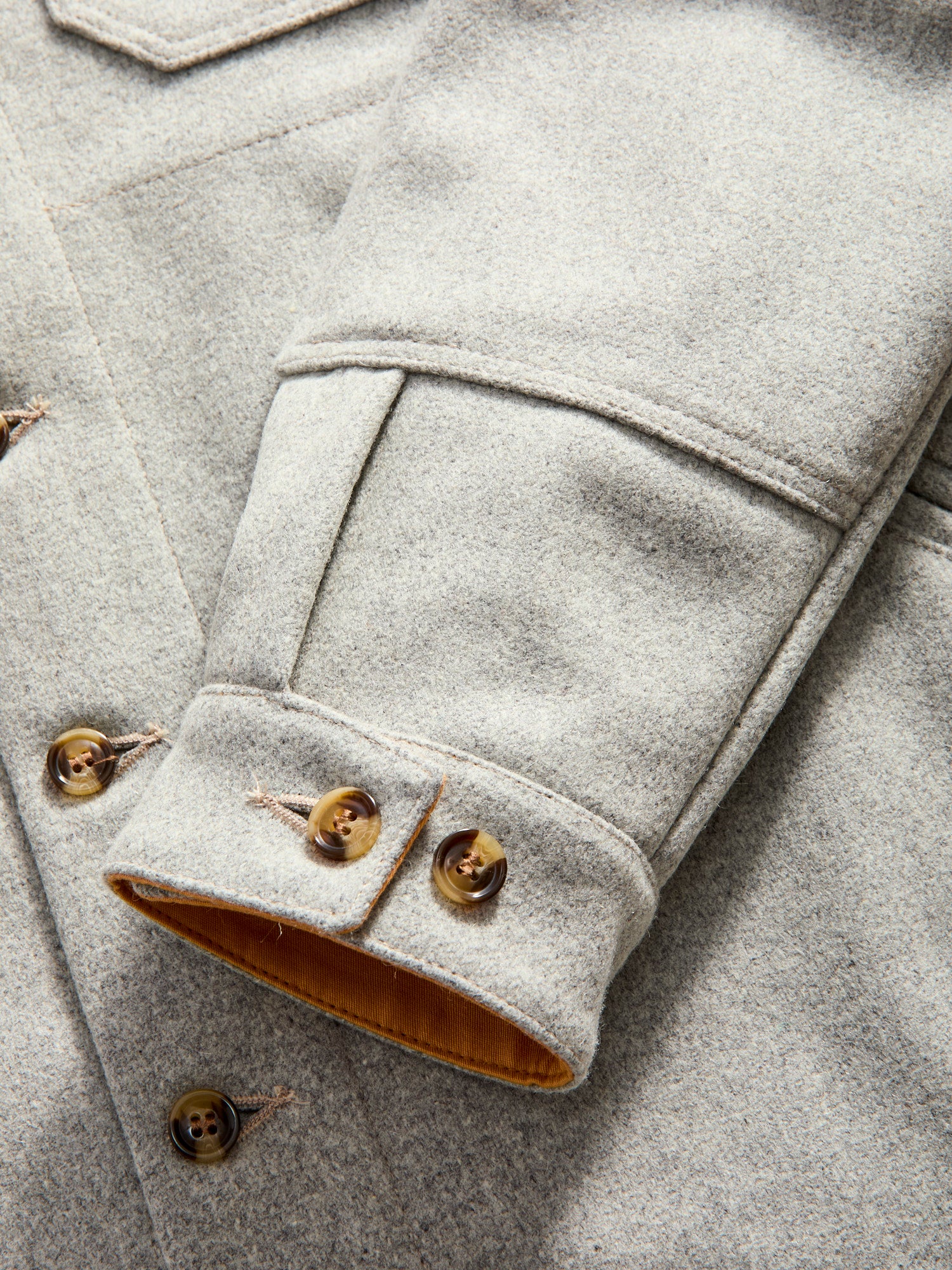 Crissman Overshirt in Light Oxford - Image 8