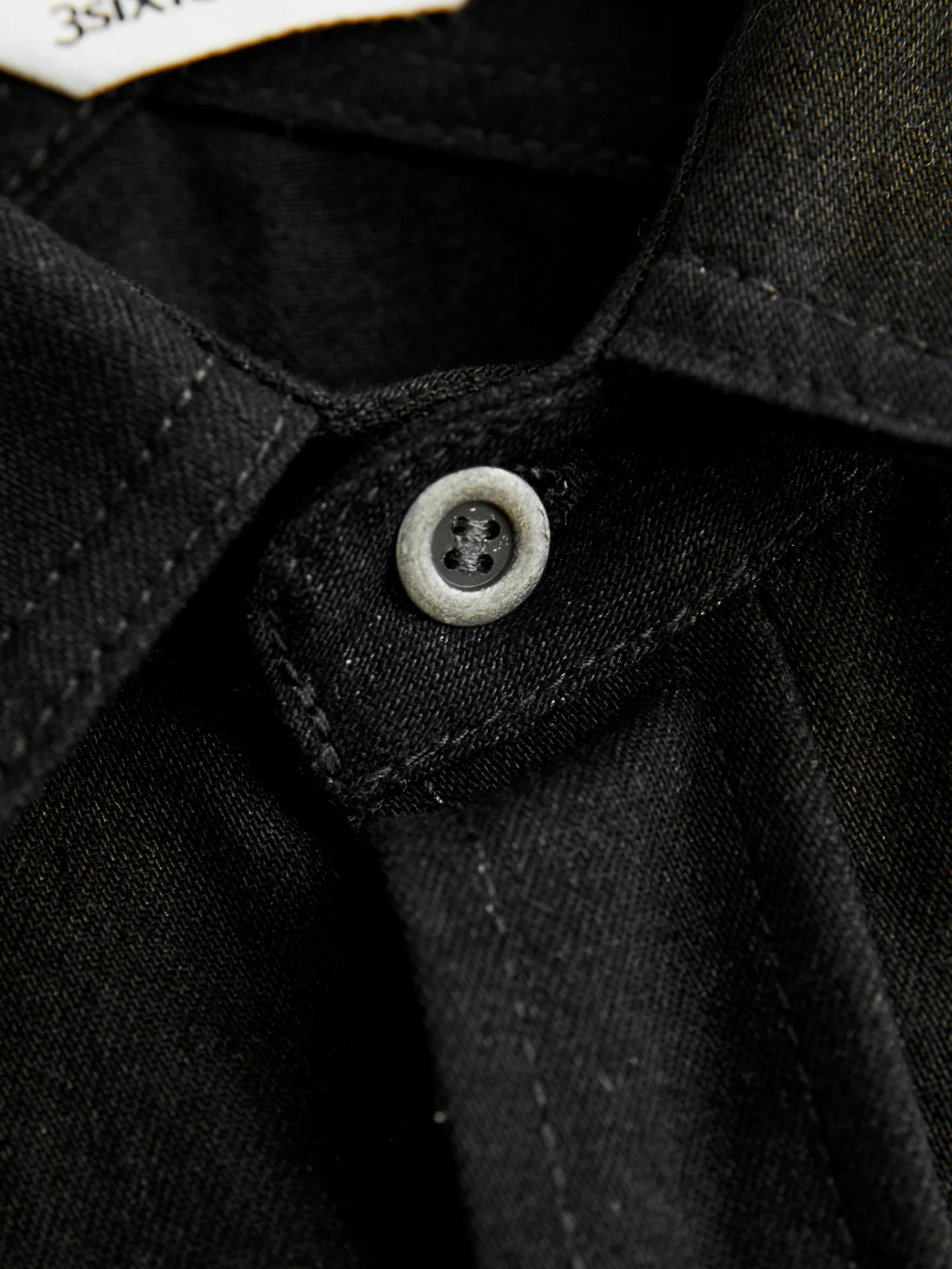 Crosscut Western in Black Denim - Image 7