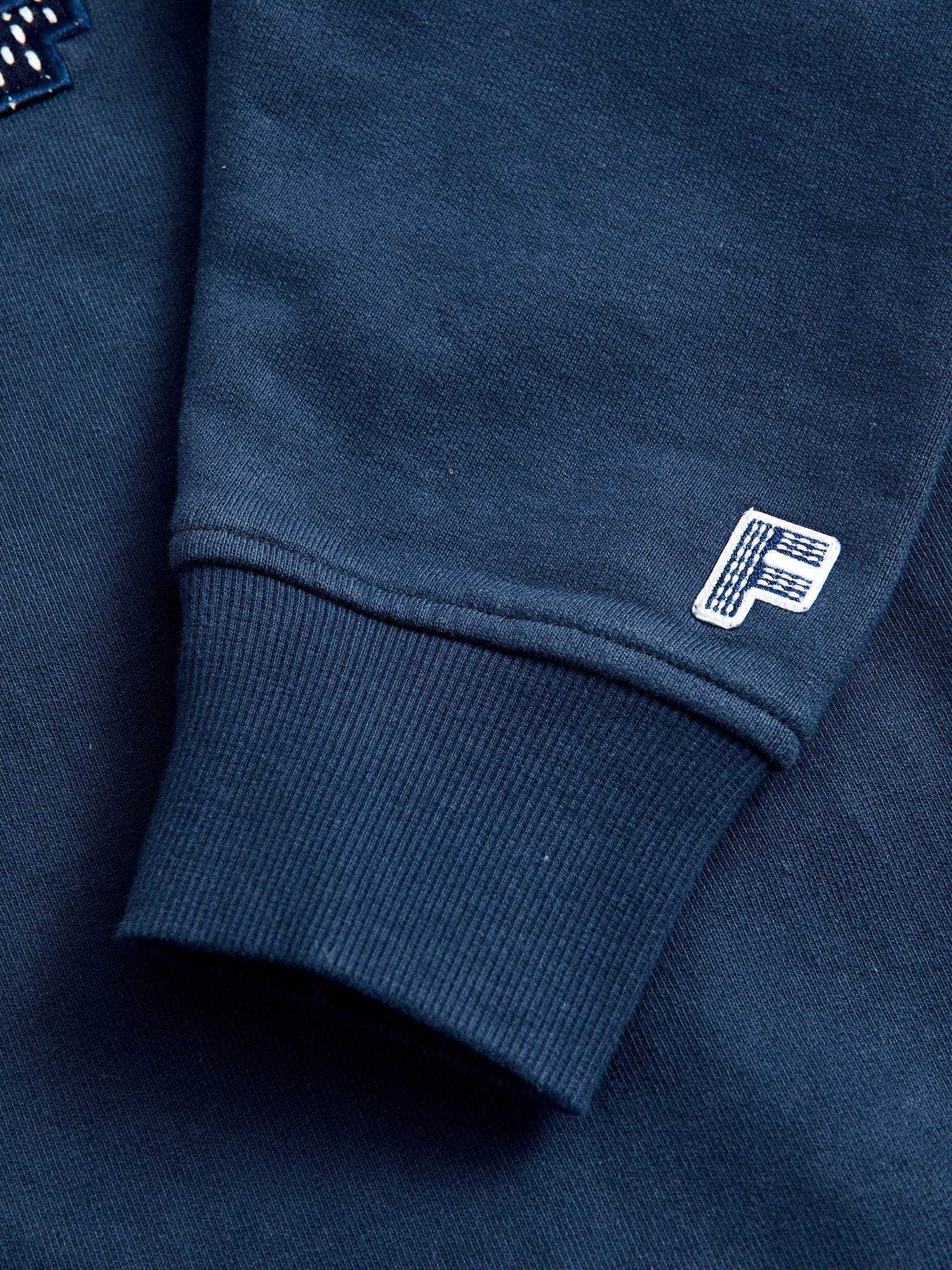 Crosspatches Pullover Hoodie in Indigo - Image 5