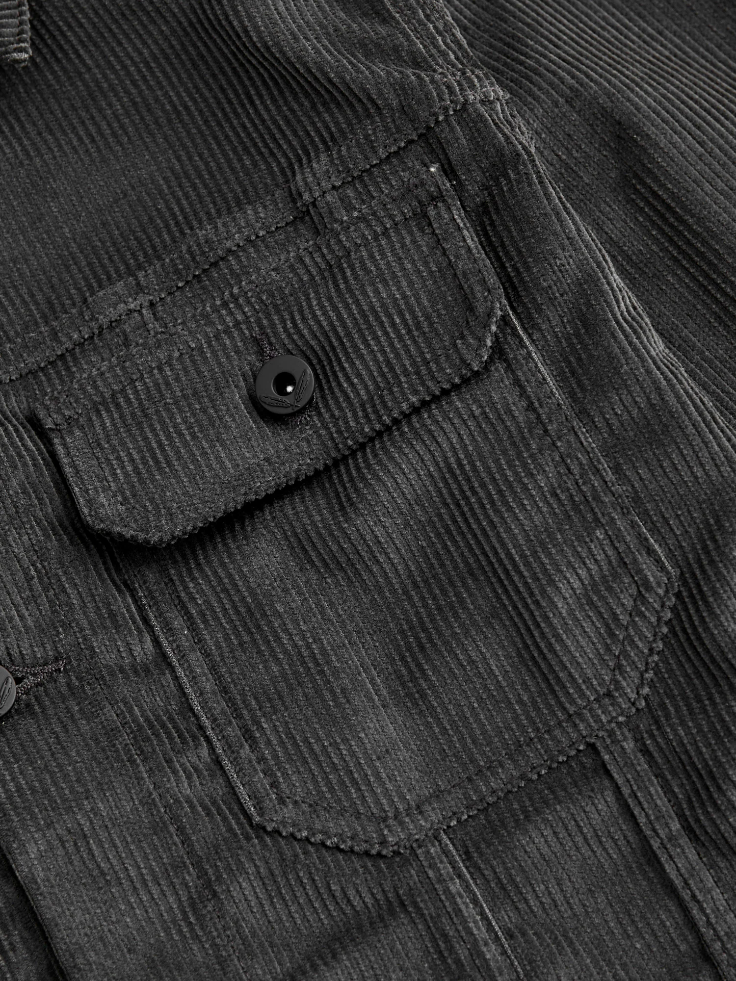 Cruiser Jacket in Grey Corduroy - Image 6