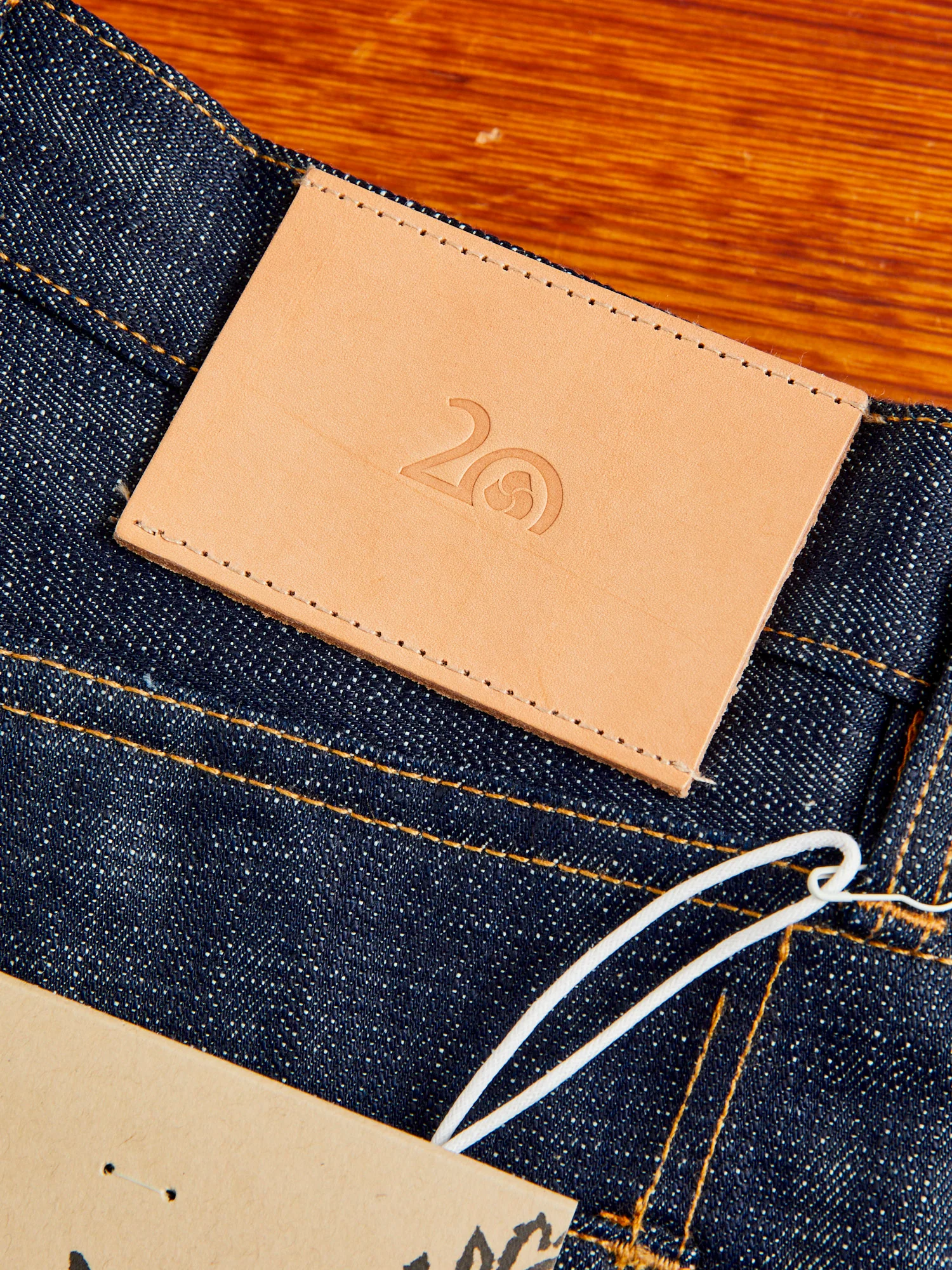 CT-102xn "Natural Indigo" 15.4oz Selvedge Denim - Classic Tapered Fit - Image 3
