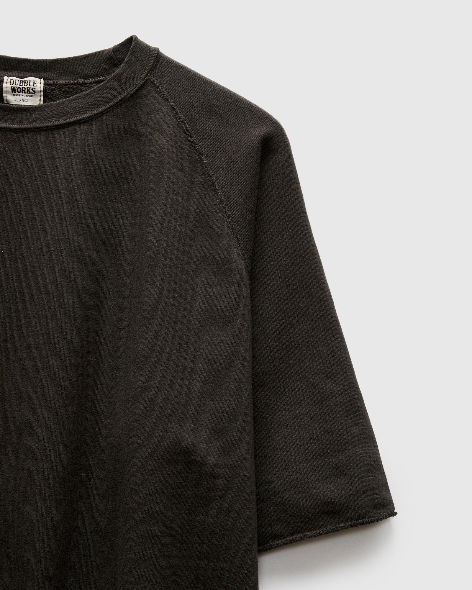 Cut Off Sleeve Sweatshirt in Sumikuro - Image 6