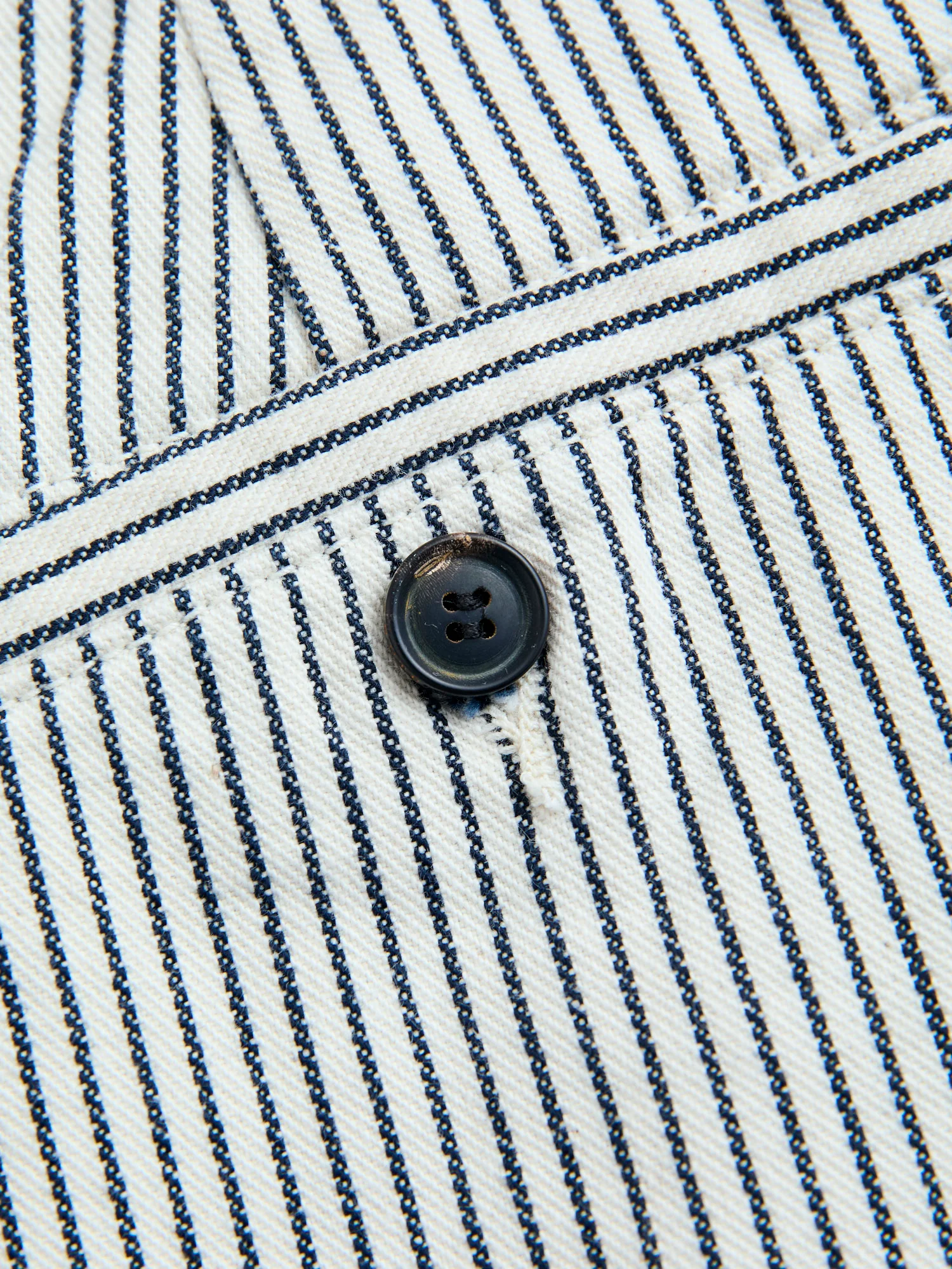 Deck Pant in Indigo Stripe - Image 13