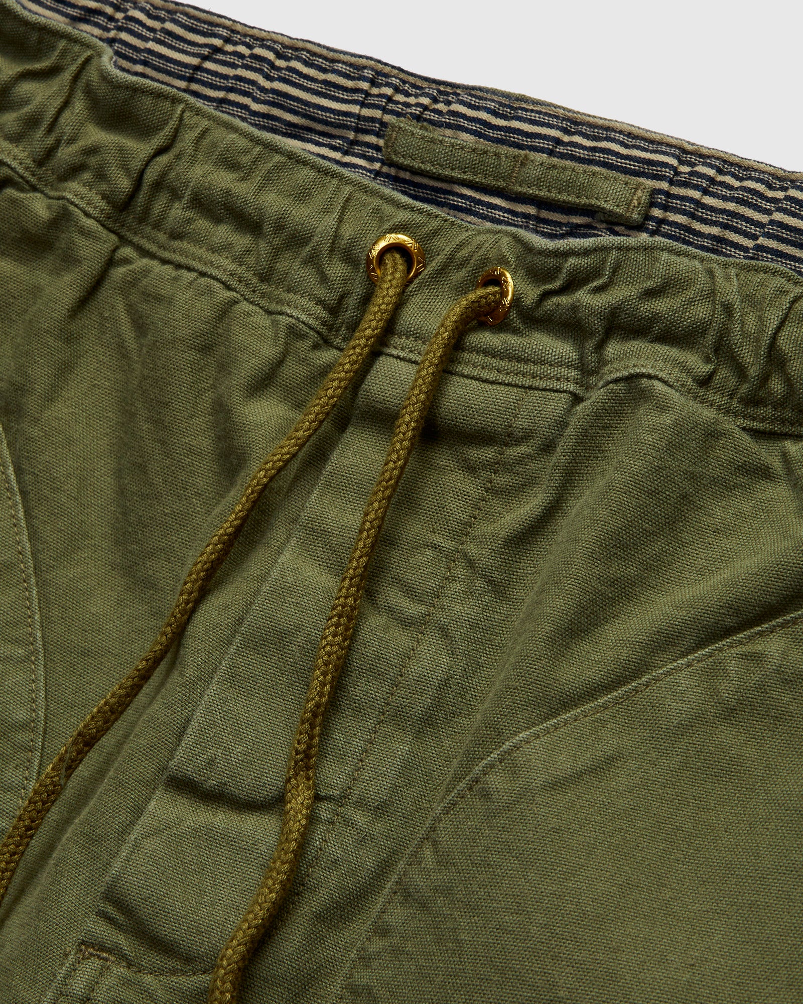Deck Short in Olive Canvas - Image 3