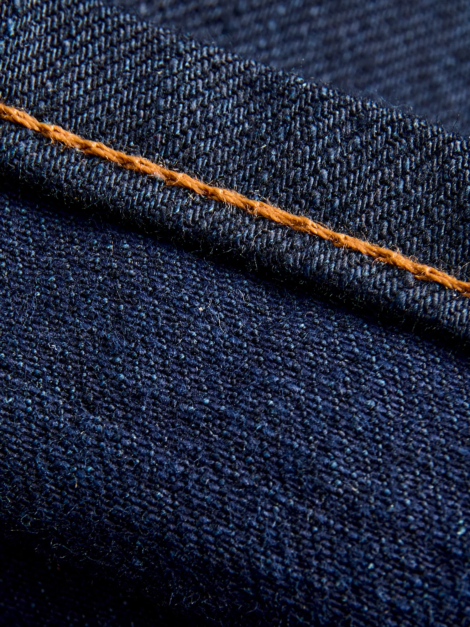 "Deep Sea Selvedge" 12.5oz Double Indigo Selvedge Denim - Weird Guy Fit - Image 13