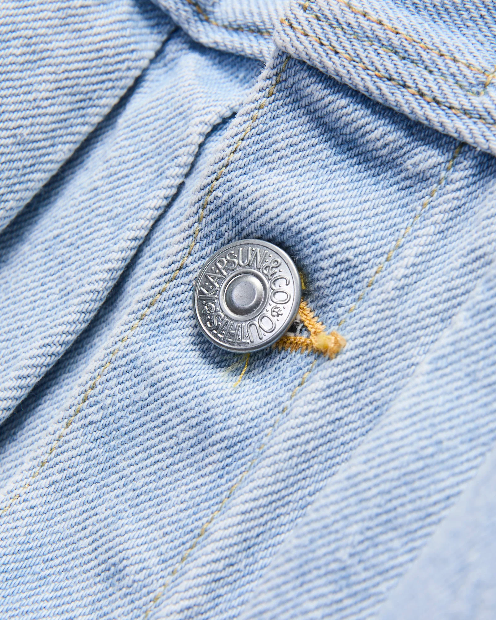 Denim Tracker 1P Jacket in Indigo Ice Wash - Image 6
