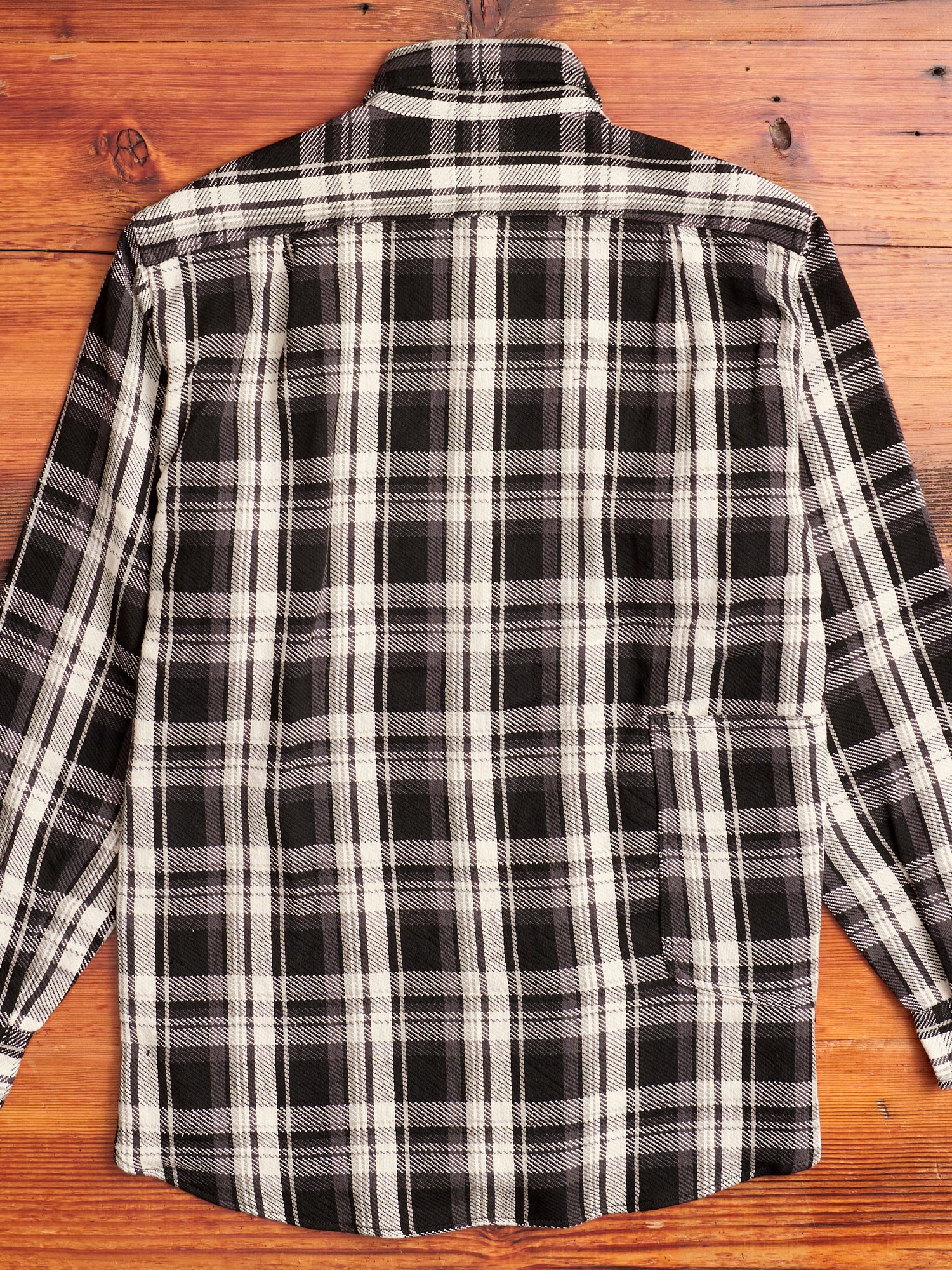Diggin Shirt in Black Twill Check - Image 11
