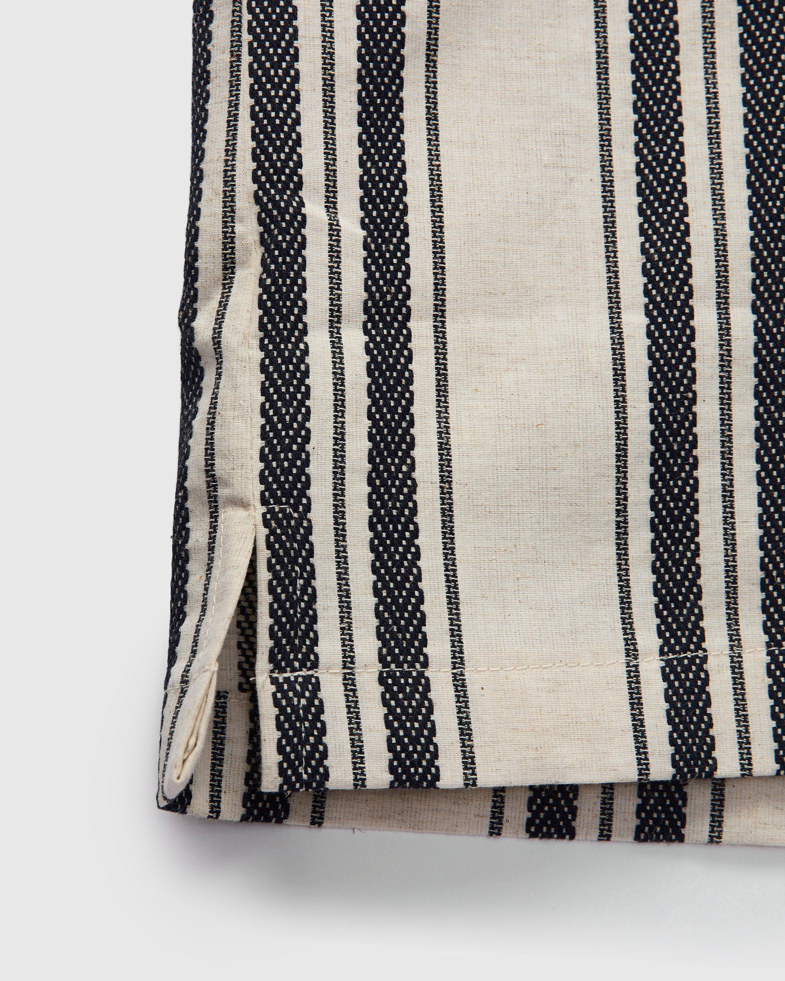 "Dobby Bands" Aloha Shirt in Natural - Image 7