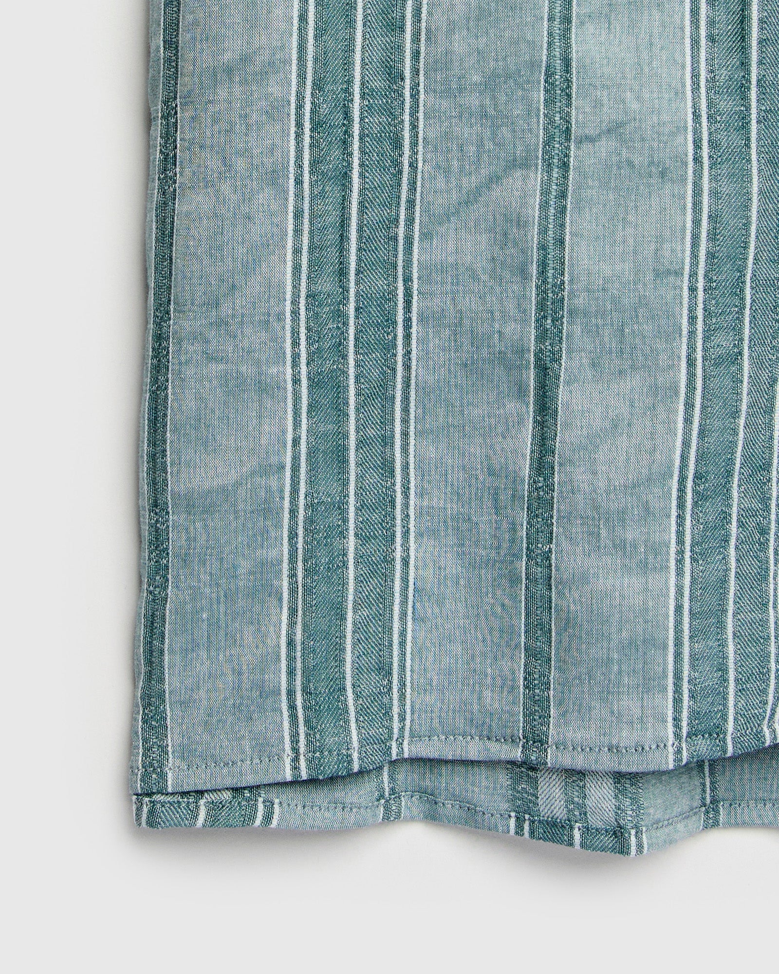 Dobby Camp Shirt in Green - Image 6