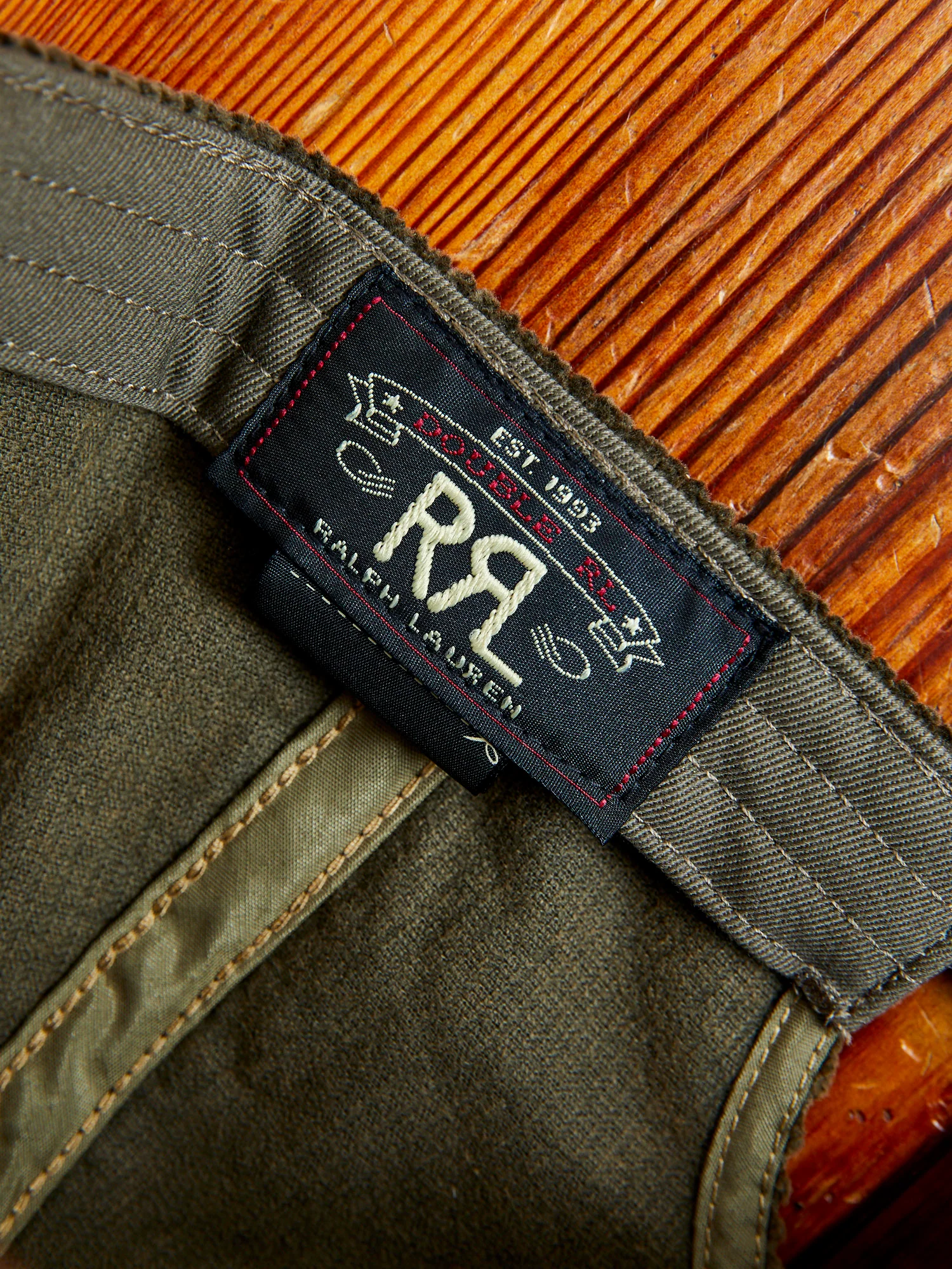 Dog Patch Corduroy Baseball Cap in Moss Green - Image 7