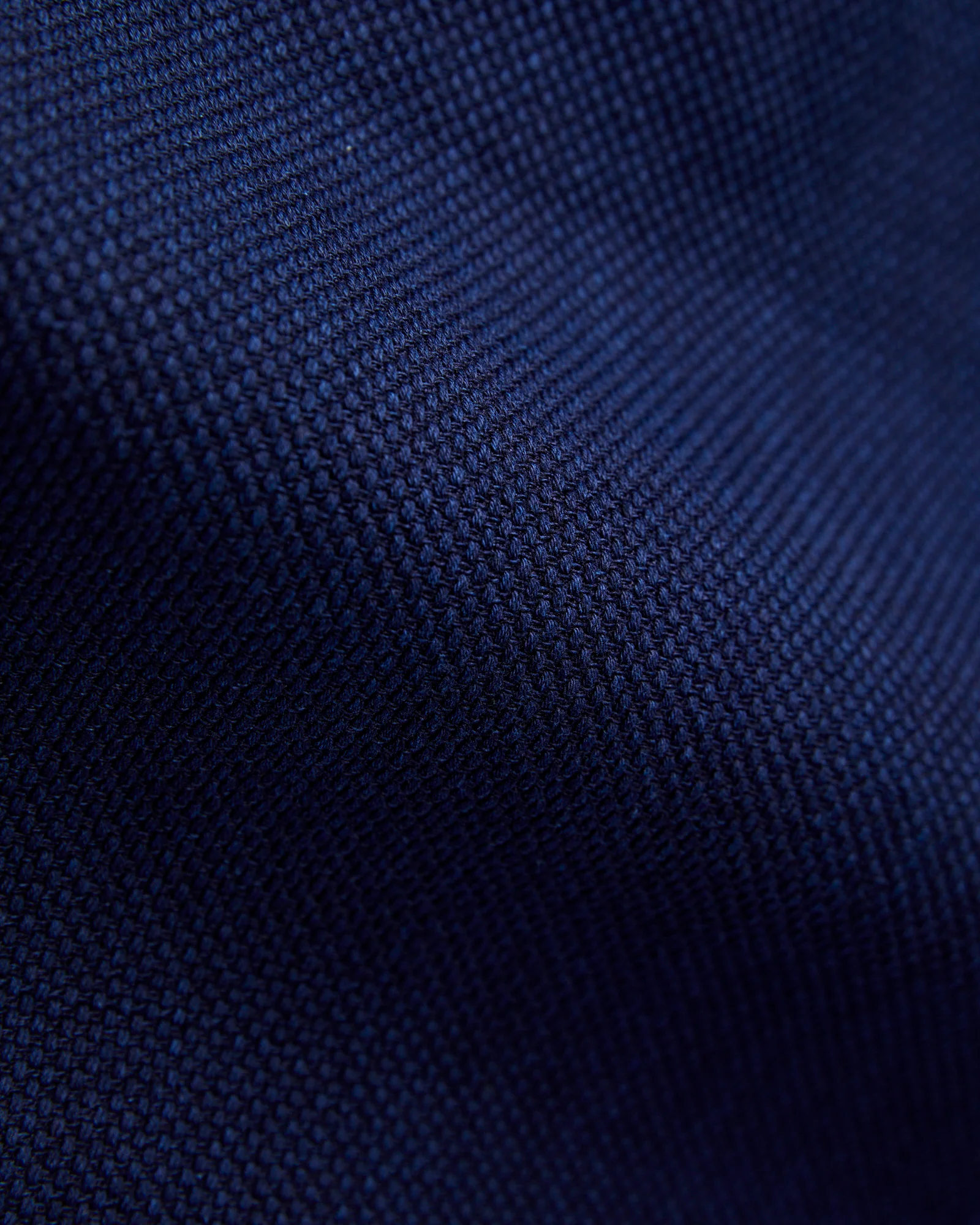 Double Cloth Sashiko Trousers in Hand Dyed Indigo - Image 8