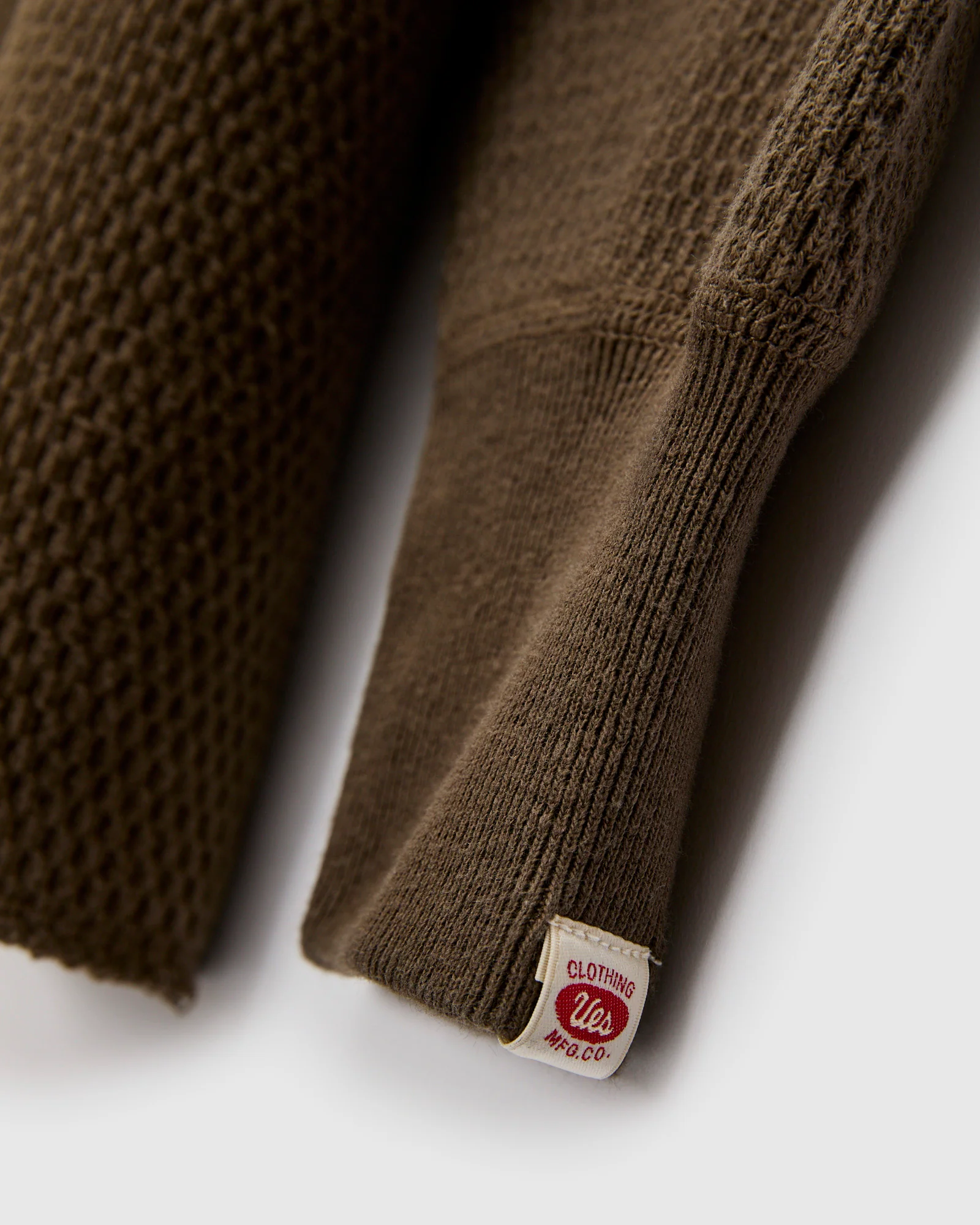 Double Honeycomb Thermal Shirt in Brown - Image 6