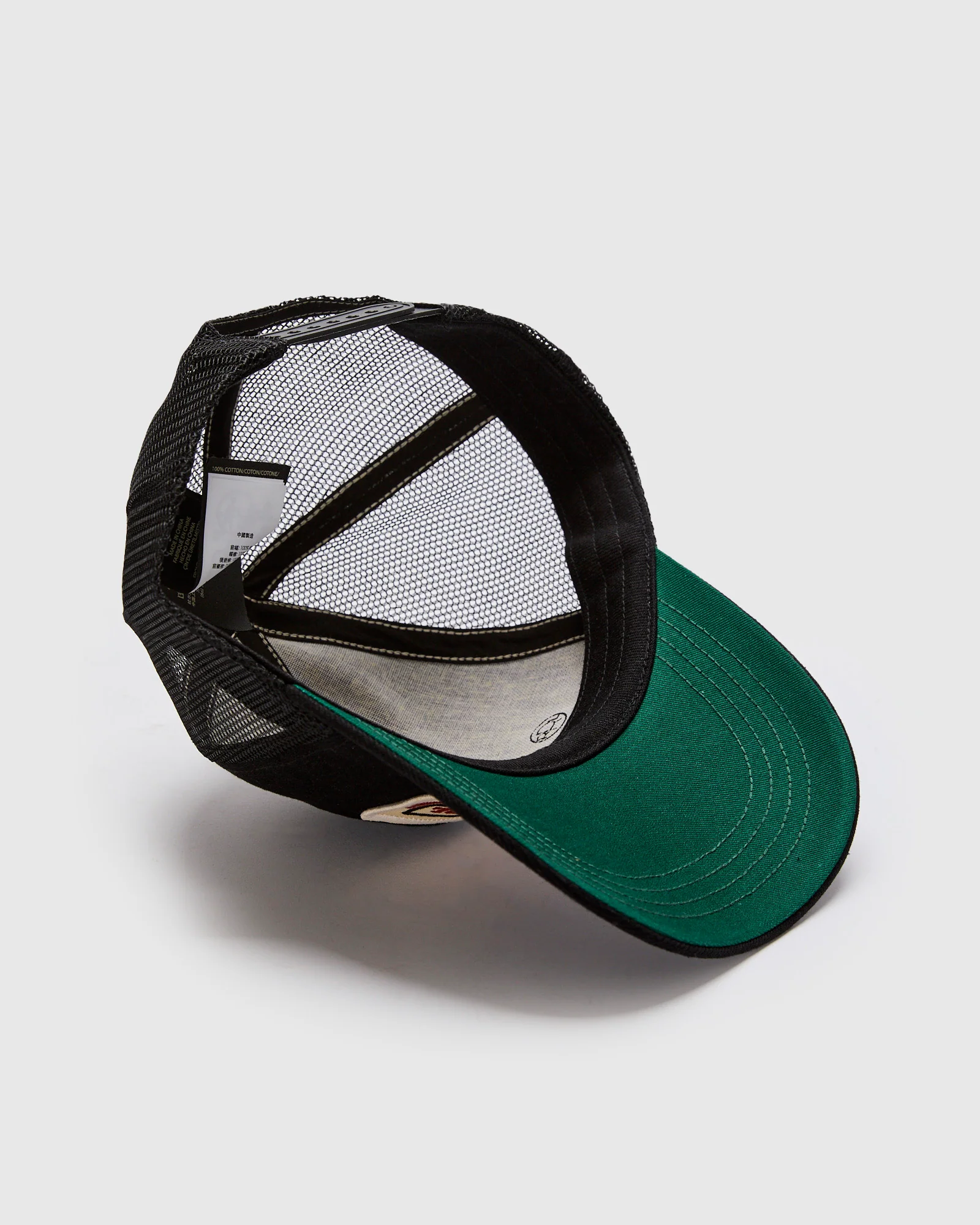 Double RL Trucker Cap in Black - Image 4