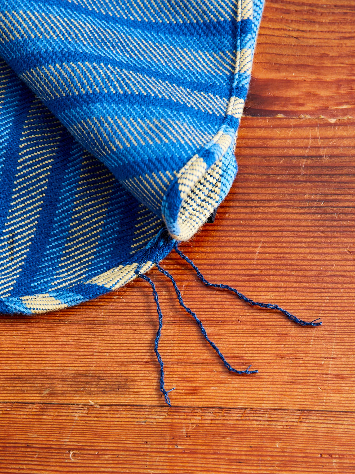 "Drunk Stripe" Flannel Shirt in Yellow - Image 8