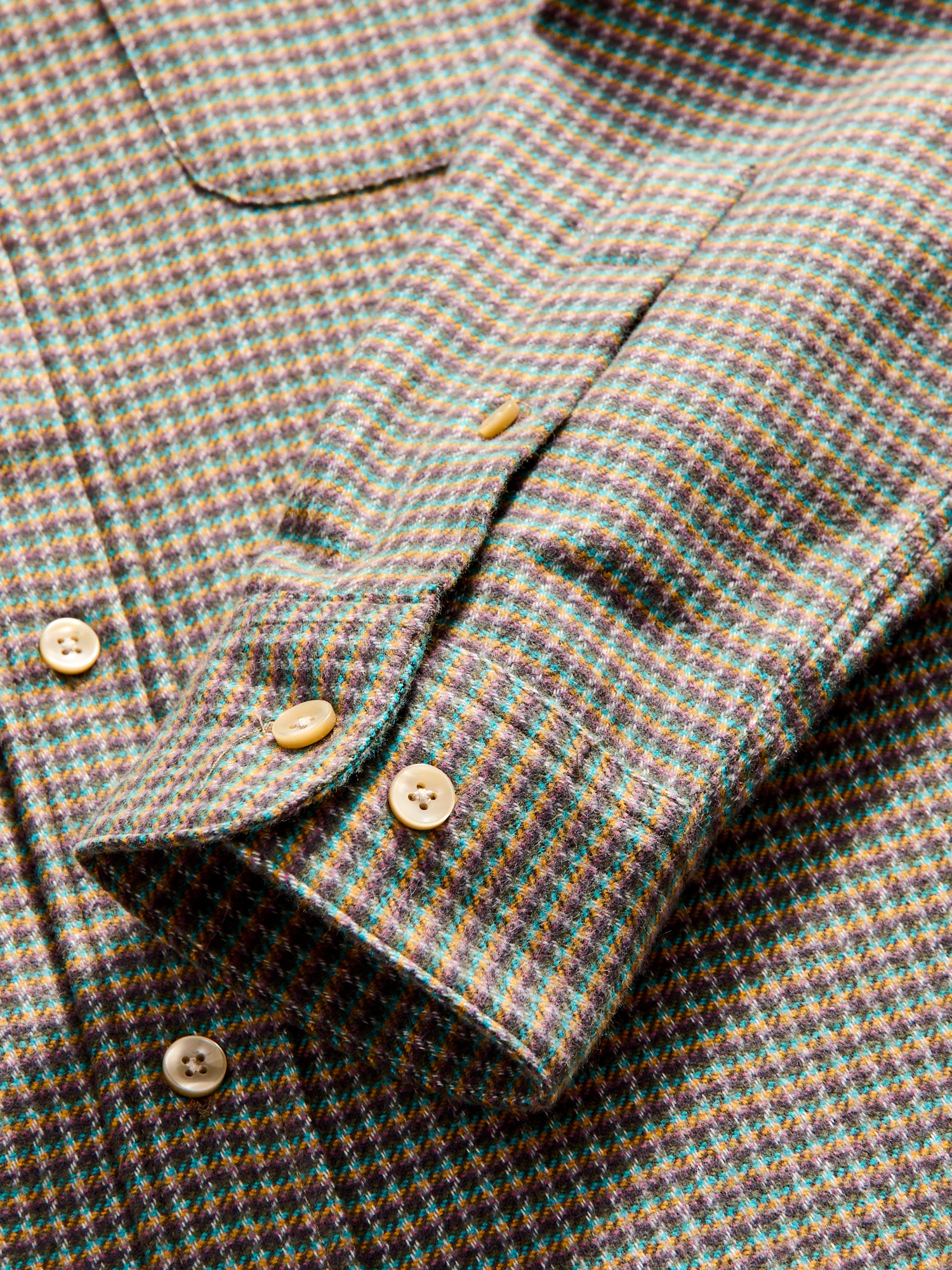 Dylan Button-Up Shirt in Aurora - Image 5