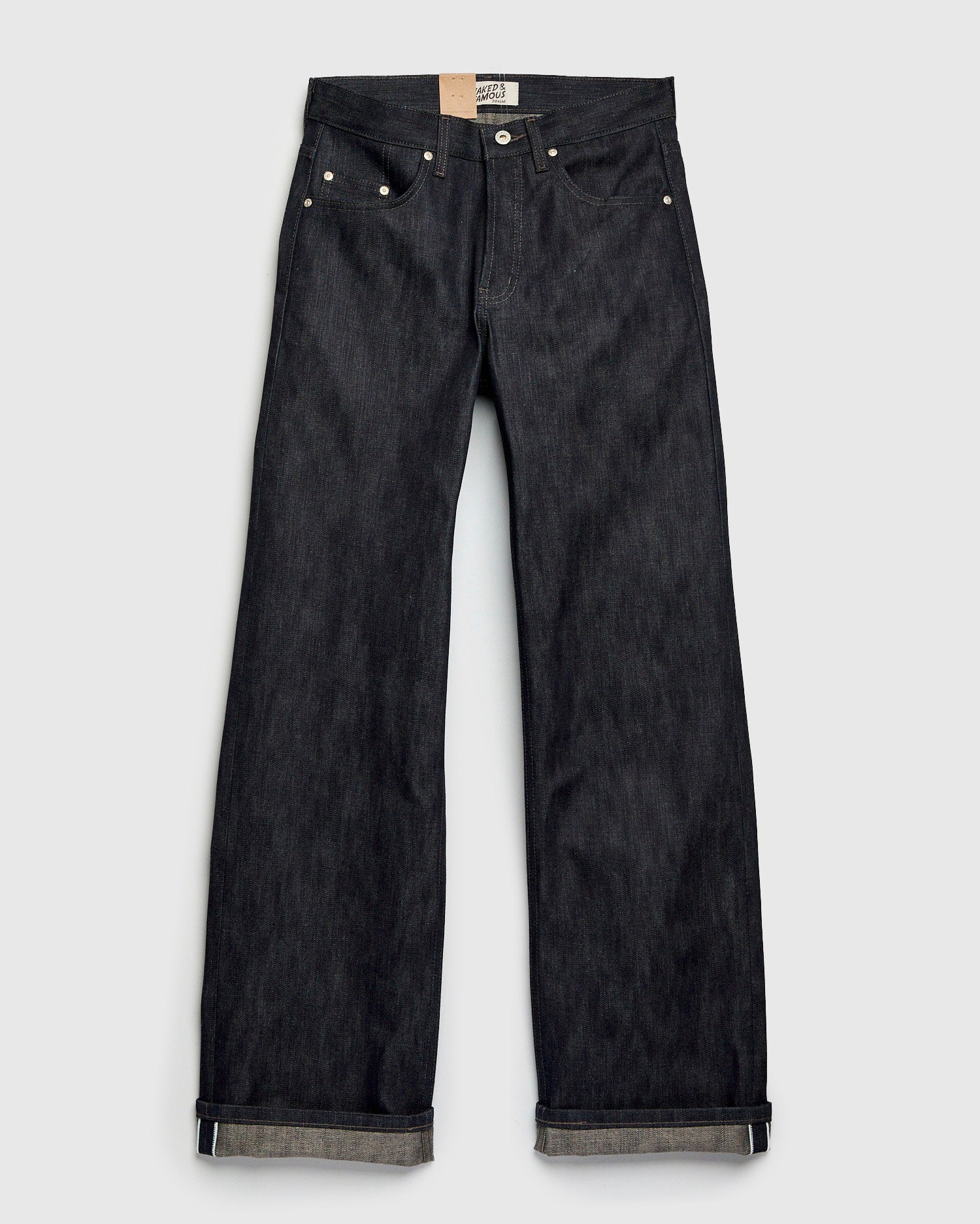 "Earthquake - Left Hand Twill" 13.75oz Slub Selvedge Denim - Strong Guy Fit - Image 2