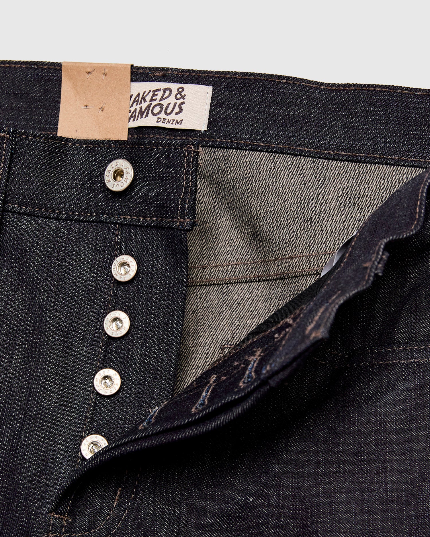"Earthquake - Left Hand Twill" 13.75oz Slub Selvedge Denim - Strong Guy Fit - Image 9
