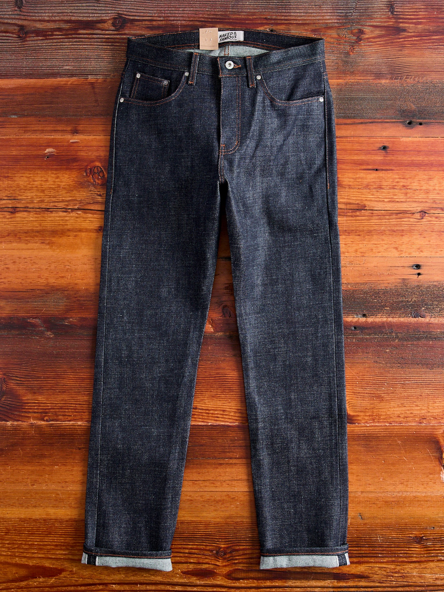 "Elephant 13 - Red Core" 21oz Selvedge Denim - Weird Guy Fit - Image 5