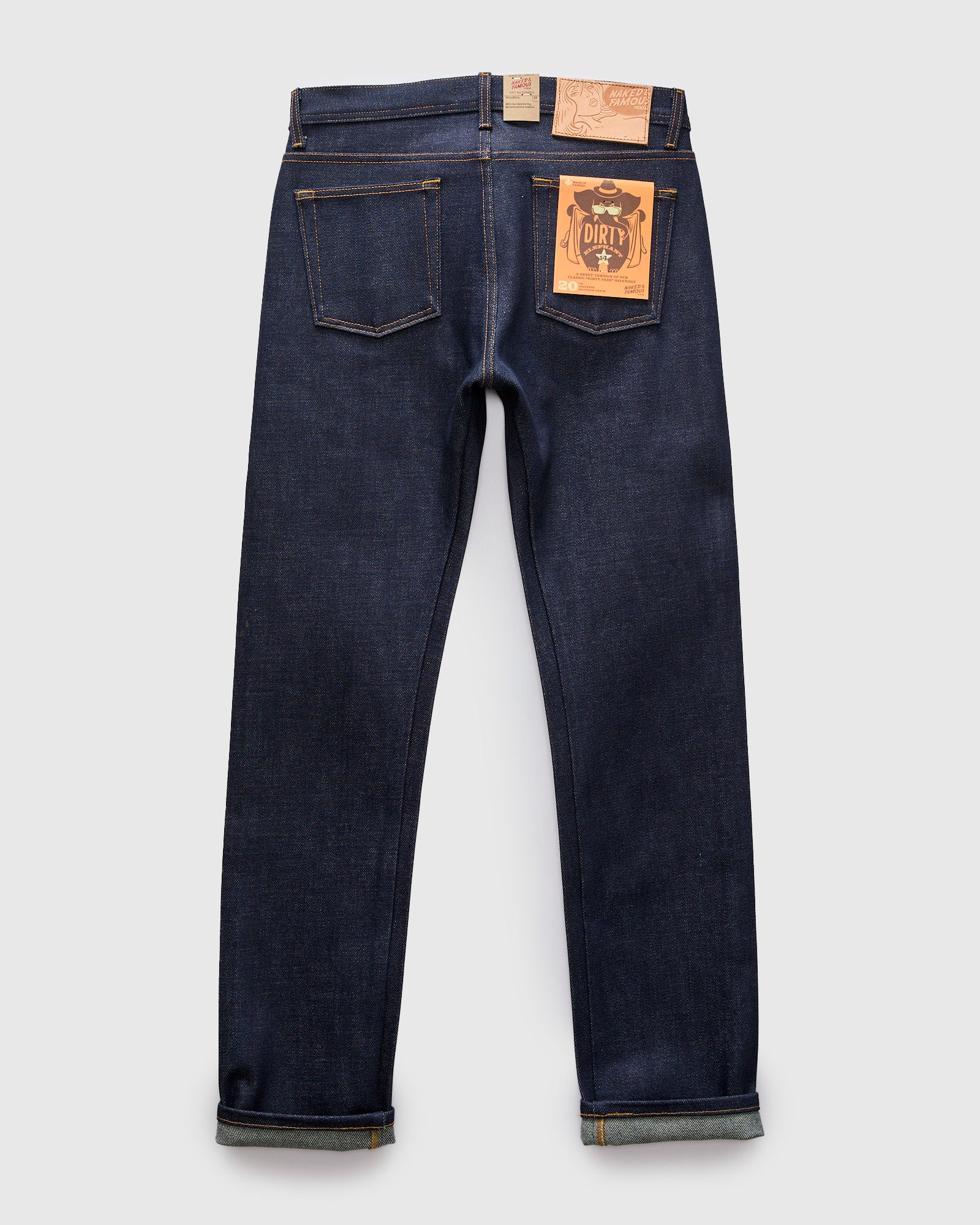 "Elephant 14 Dirty Elephant" 20oz Selvedge Denim - Weird Guy Fit - Image 3