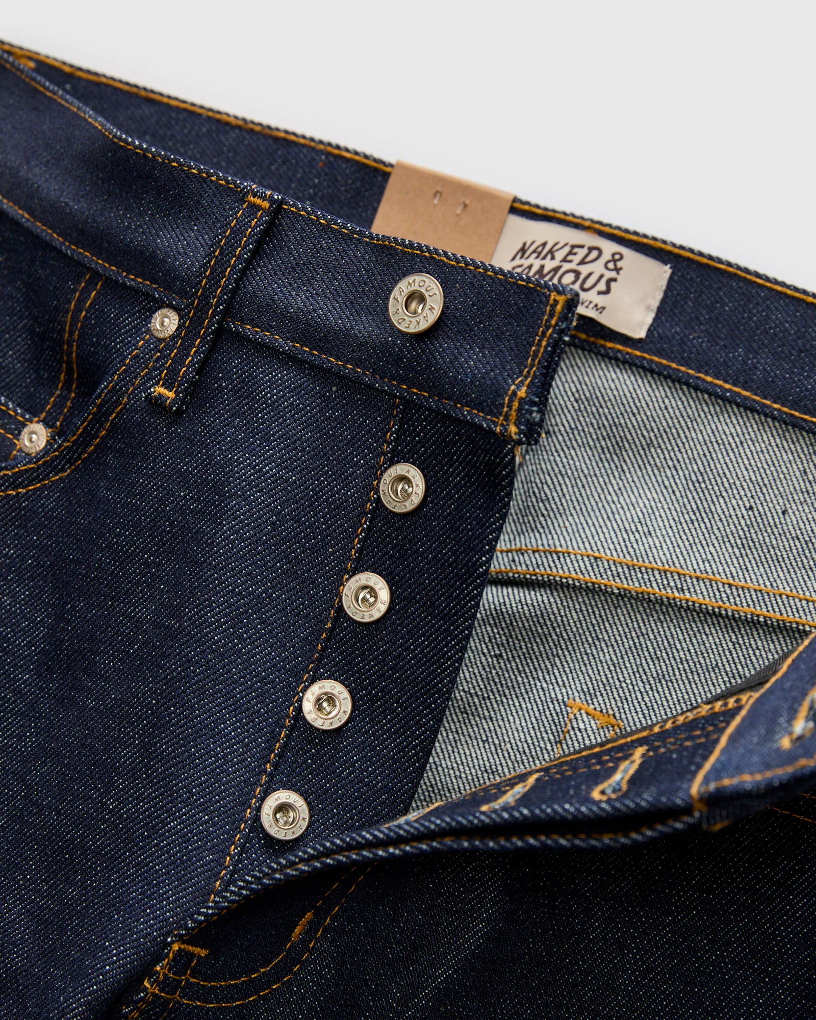 "Elephant 14 Dirty Elephant" 20oz Selvedge Denim - Weird Guy Fit - Image 7