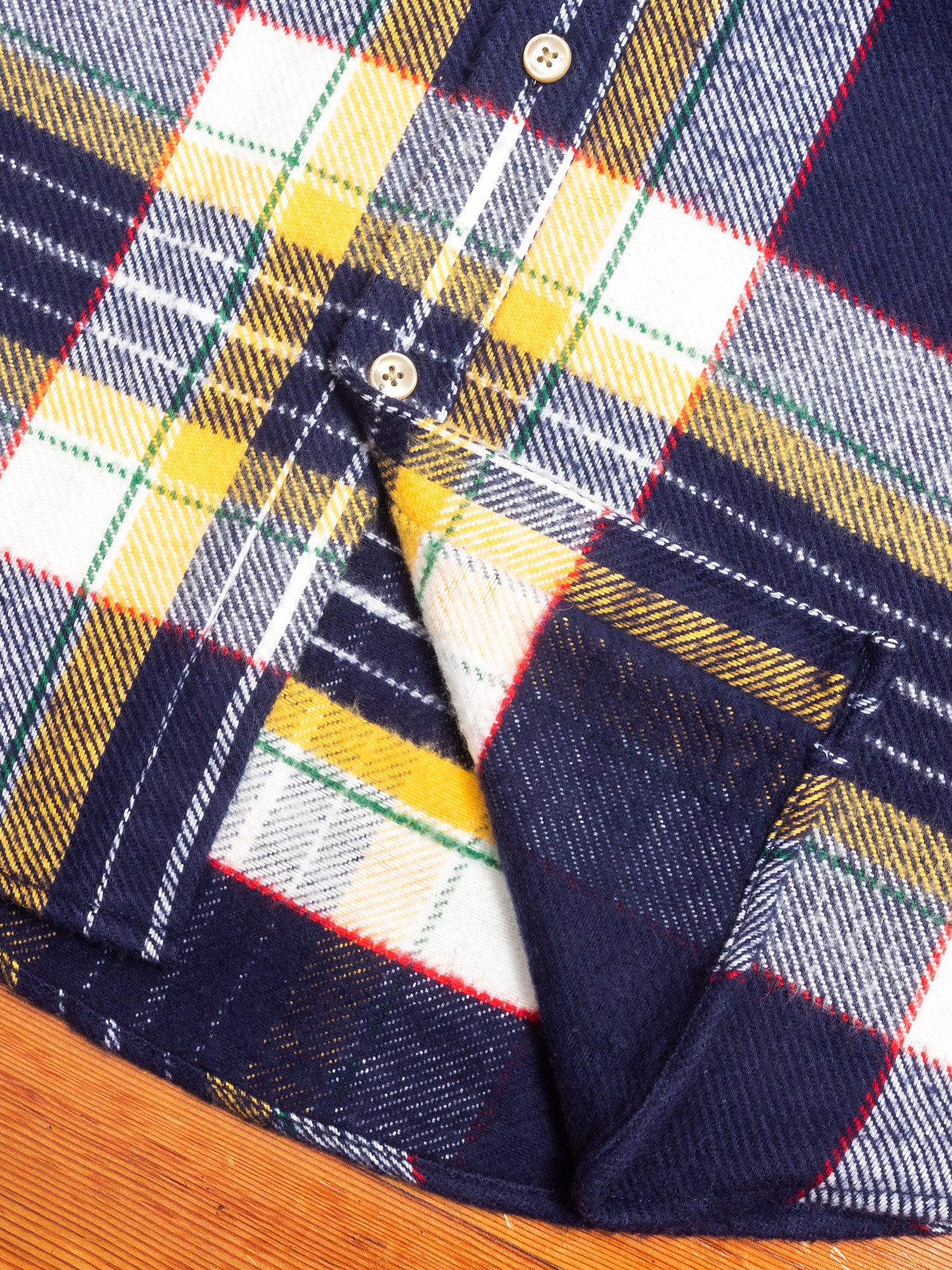 Equi Check Button-Up Shirt in Blue - Image 6