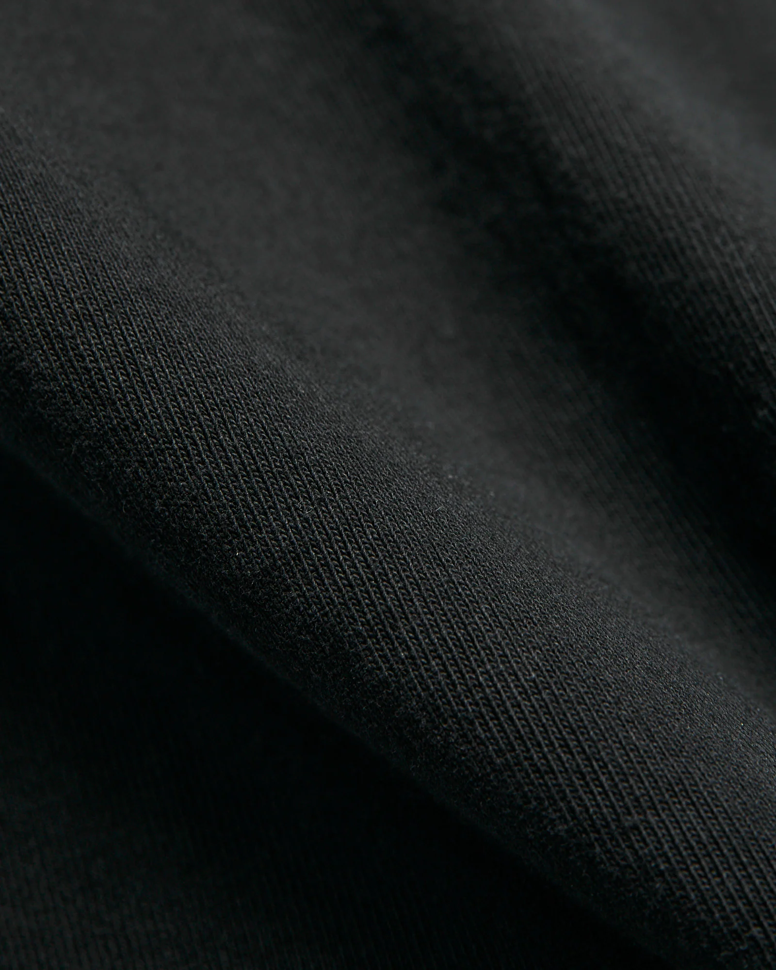 Extra Heavyweight Solid Hoodie in Black - Image 7