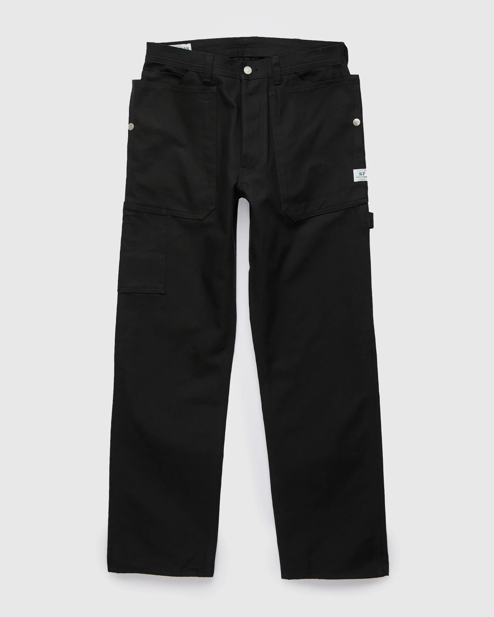 Fall Leaf Gardener Pants in Black Duck Selvedge