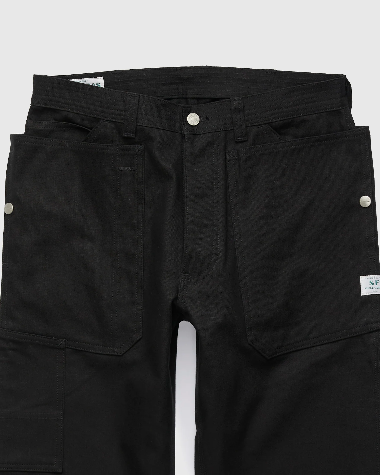 Fall Leaf Gardener Pants in Black Duck Selvedge - Image 6