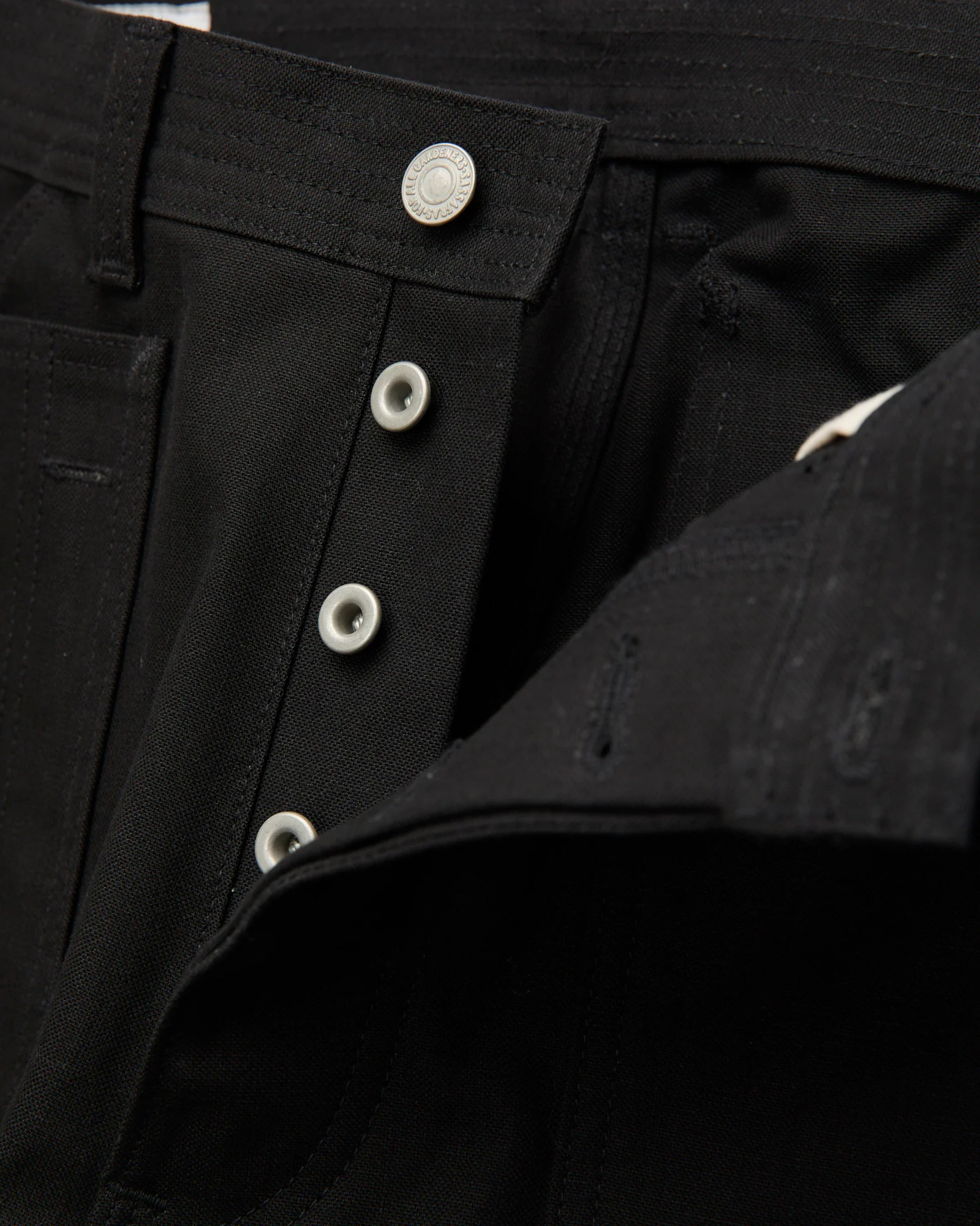 Fall Leaf Gardener Pants in Black Duck Selvedge - Image 9