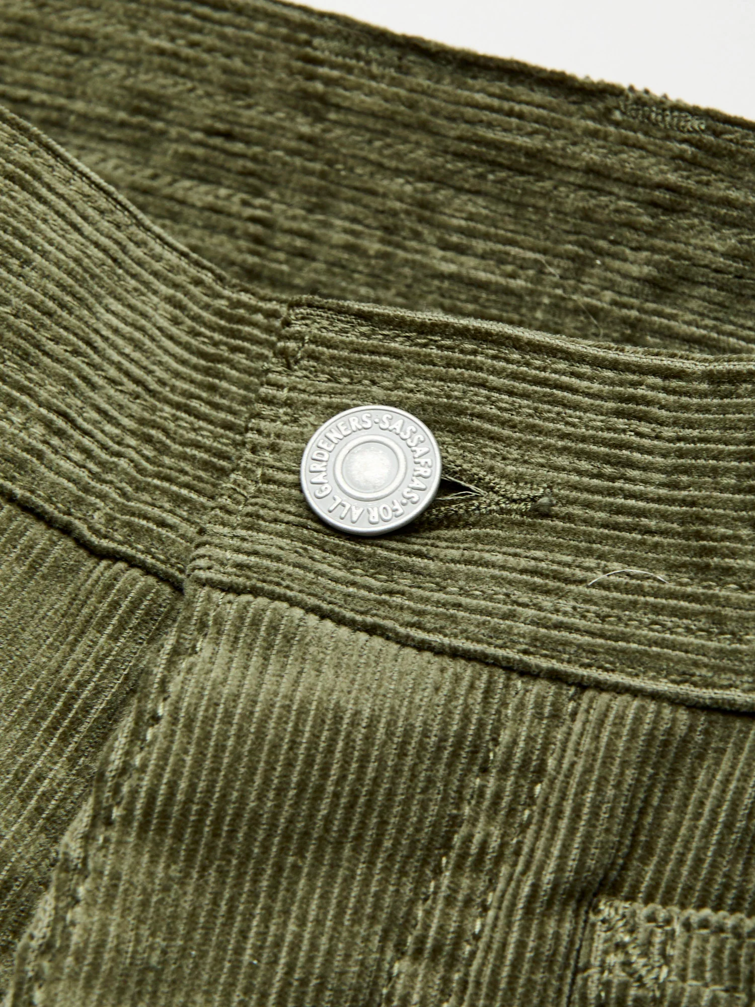 Fall Leaf Gardener Pants in Olive 14W Corduroy - Image 7