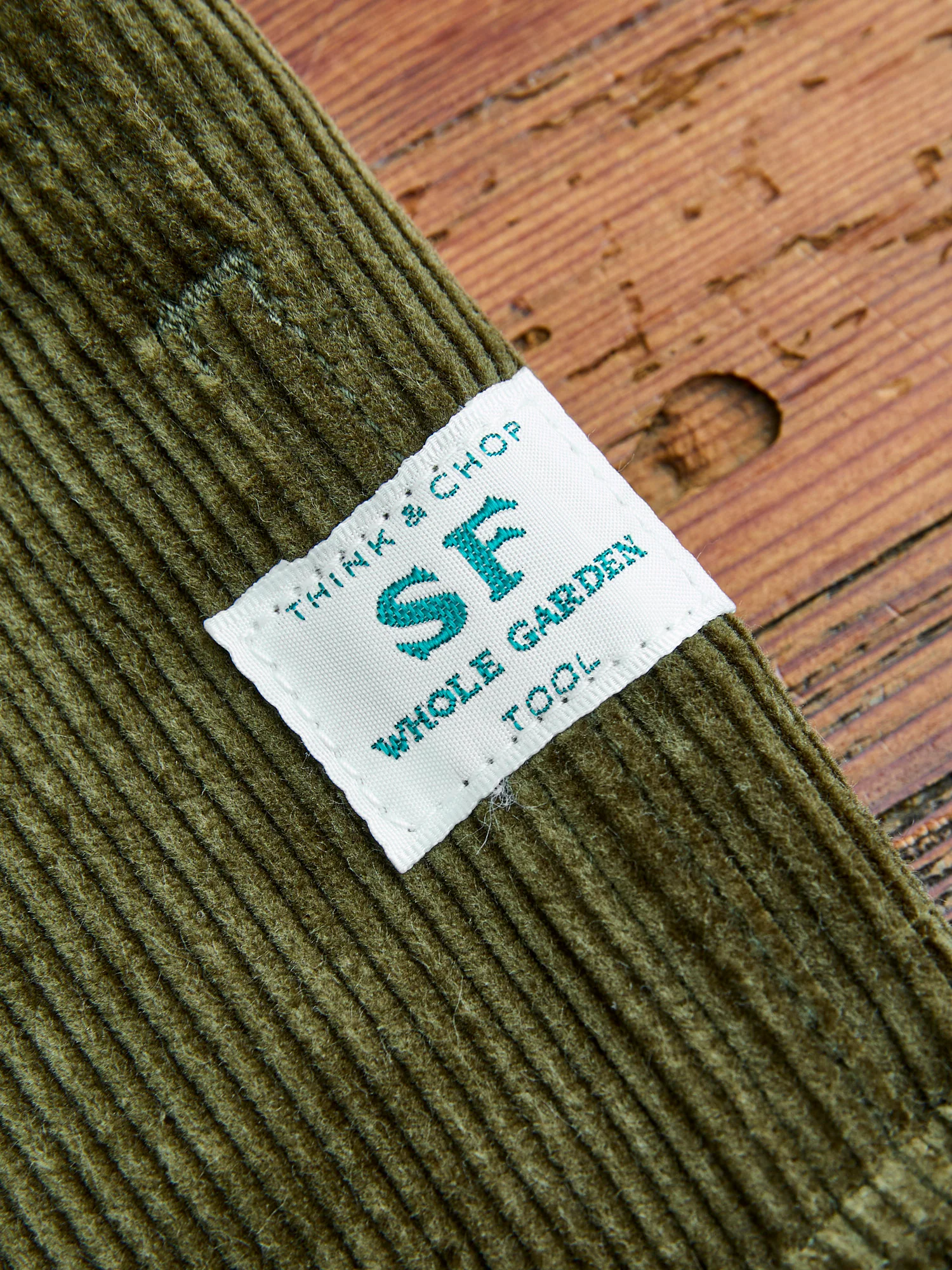 Fall Leaf Gardener Pants in Olive 9W Corduroy - Image 7