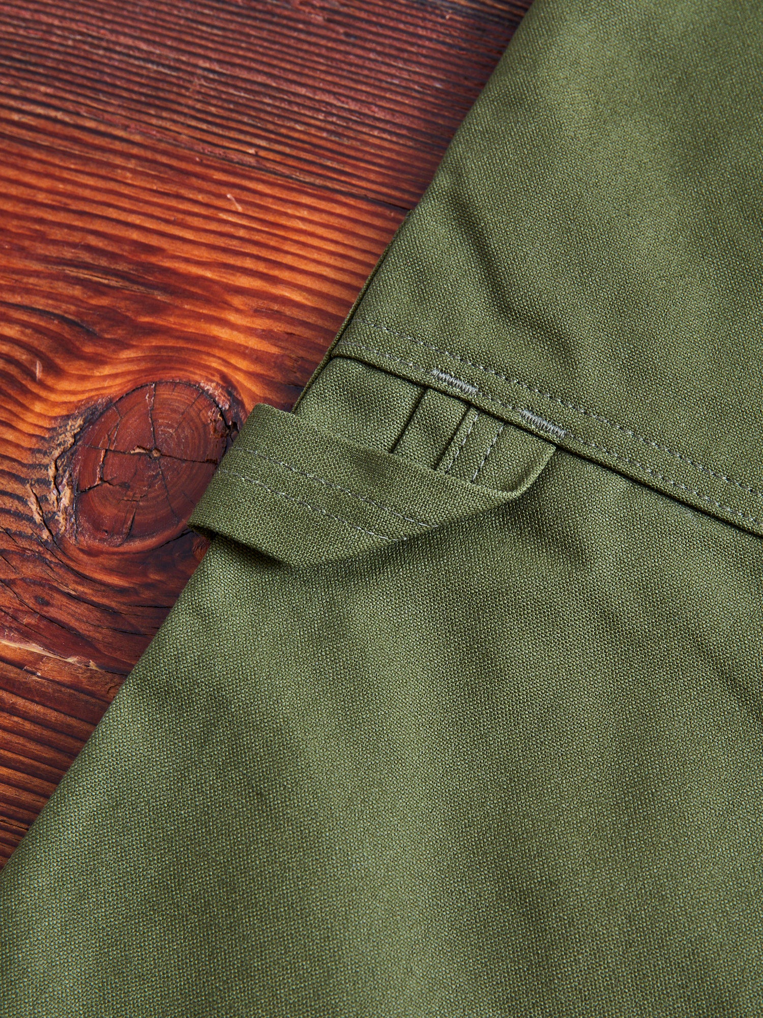 Fall Leaf Tough Pants in Olive Duck Canvas - Image 15