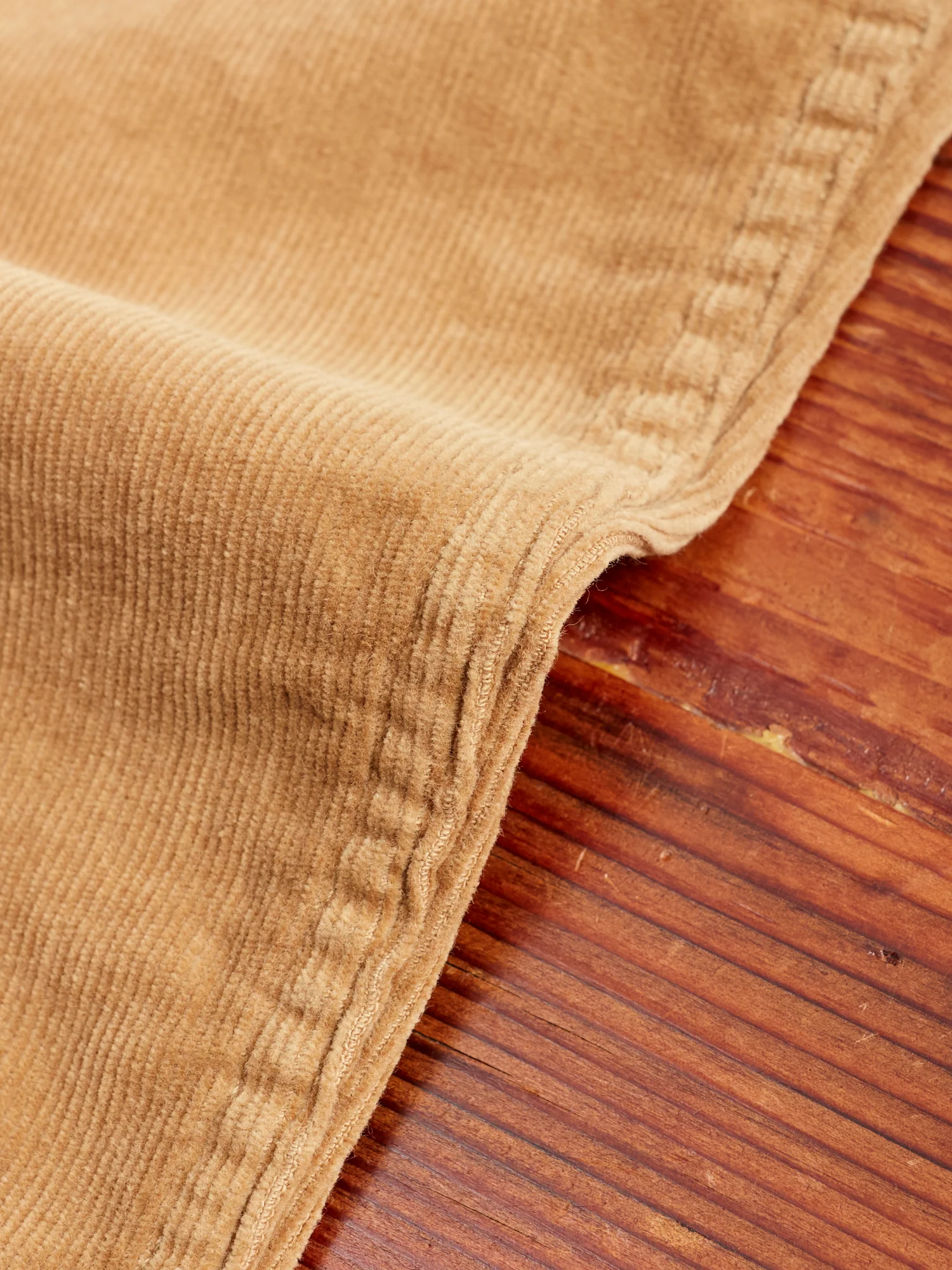 Slim Fatigue Pants in Beige Corduroy - Image 7