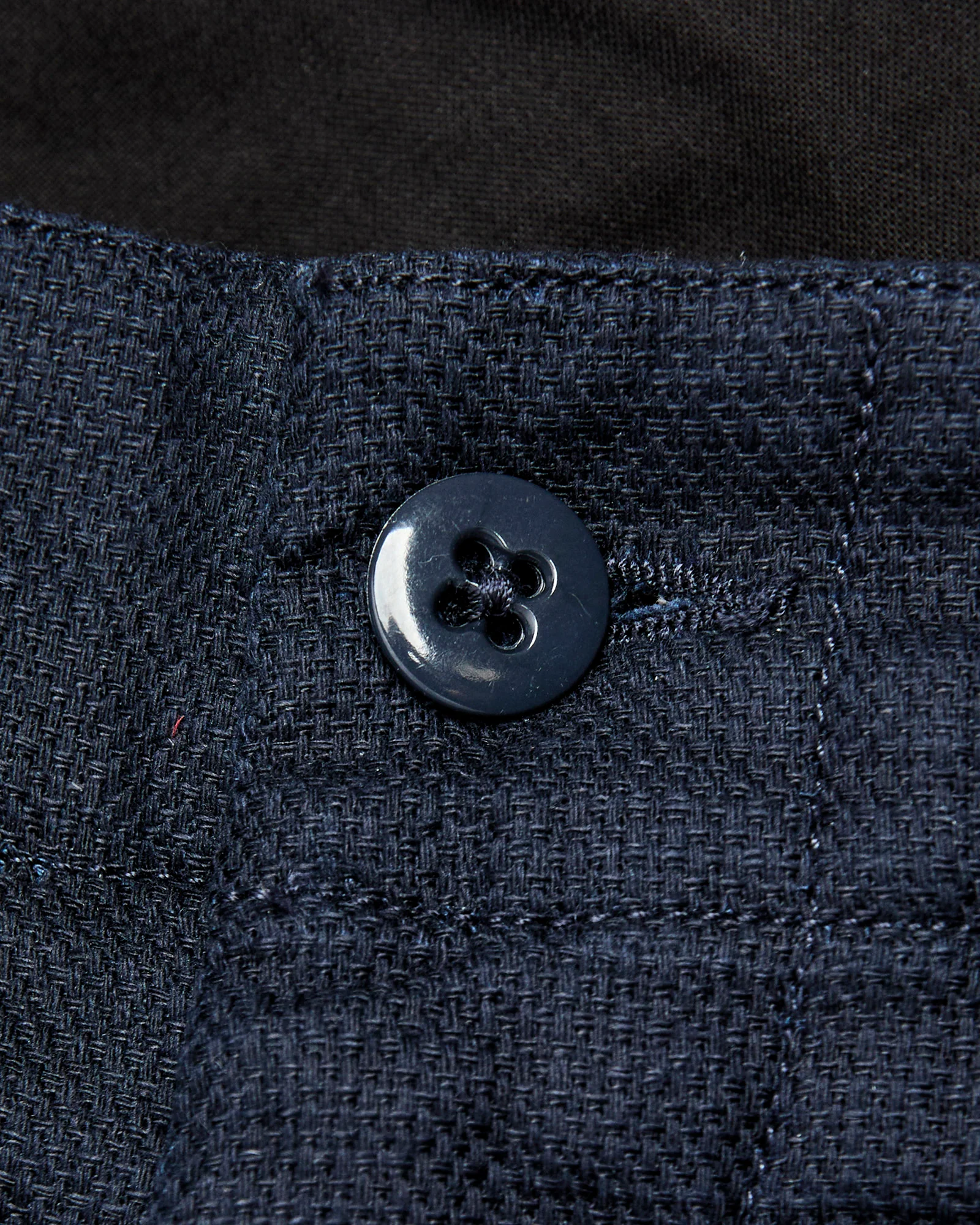 Fatigue Pants in Dark Navy Cotton Linen Java Cloth - Image 7