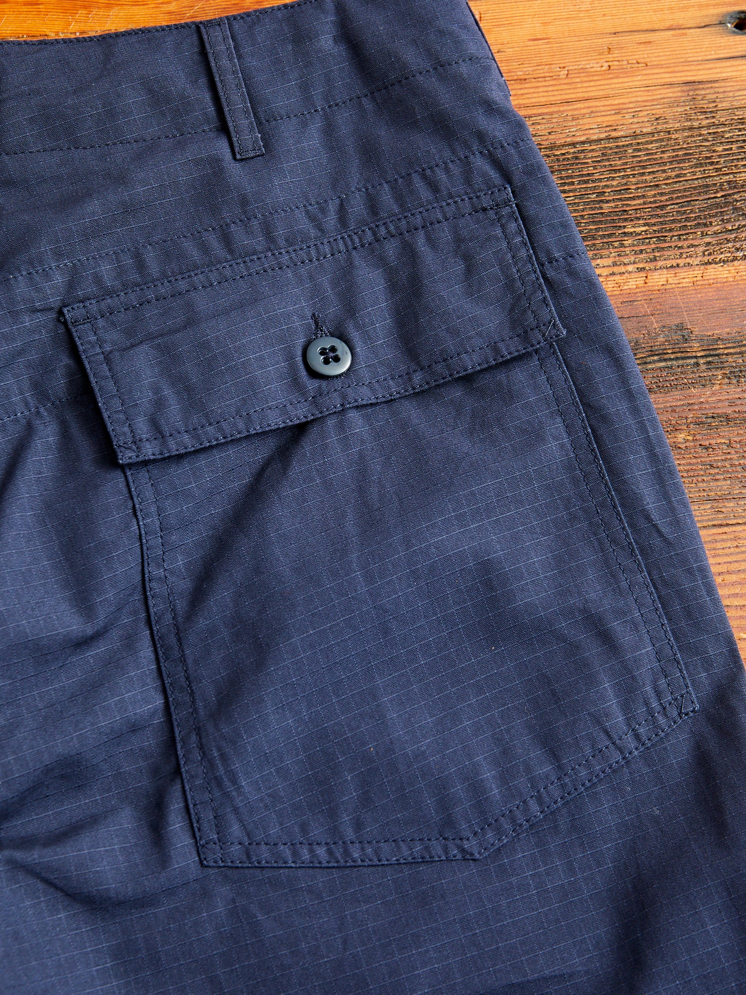 Fatigue Pants in Dark Navy Ripstop - Image 12