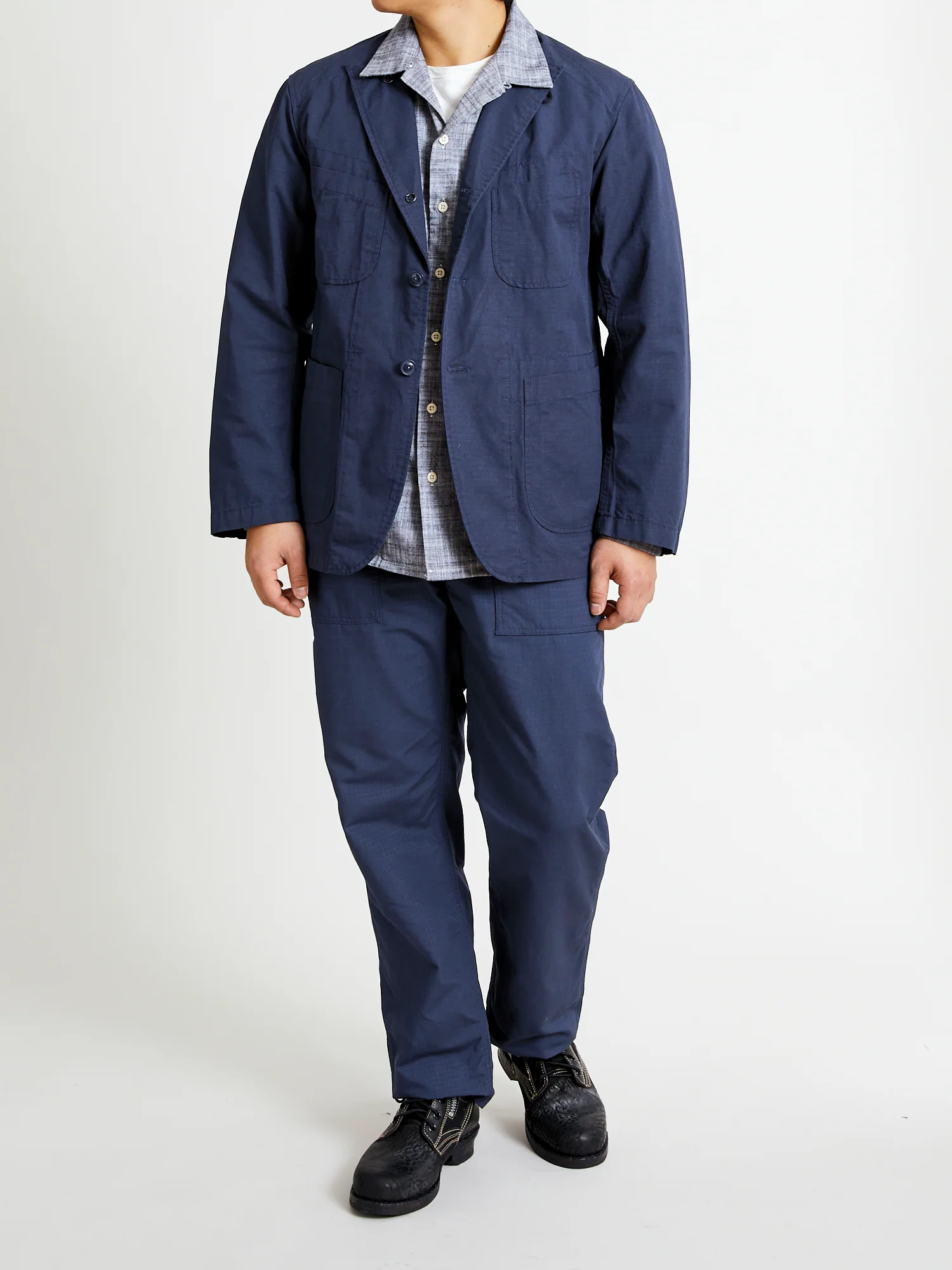 Fatigue Pants in Dark Navy Ripstop - Image 13