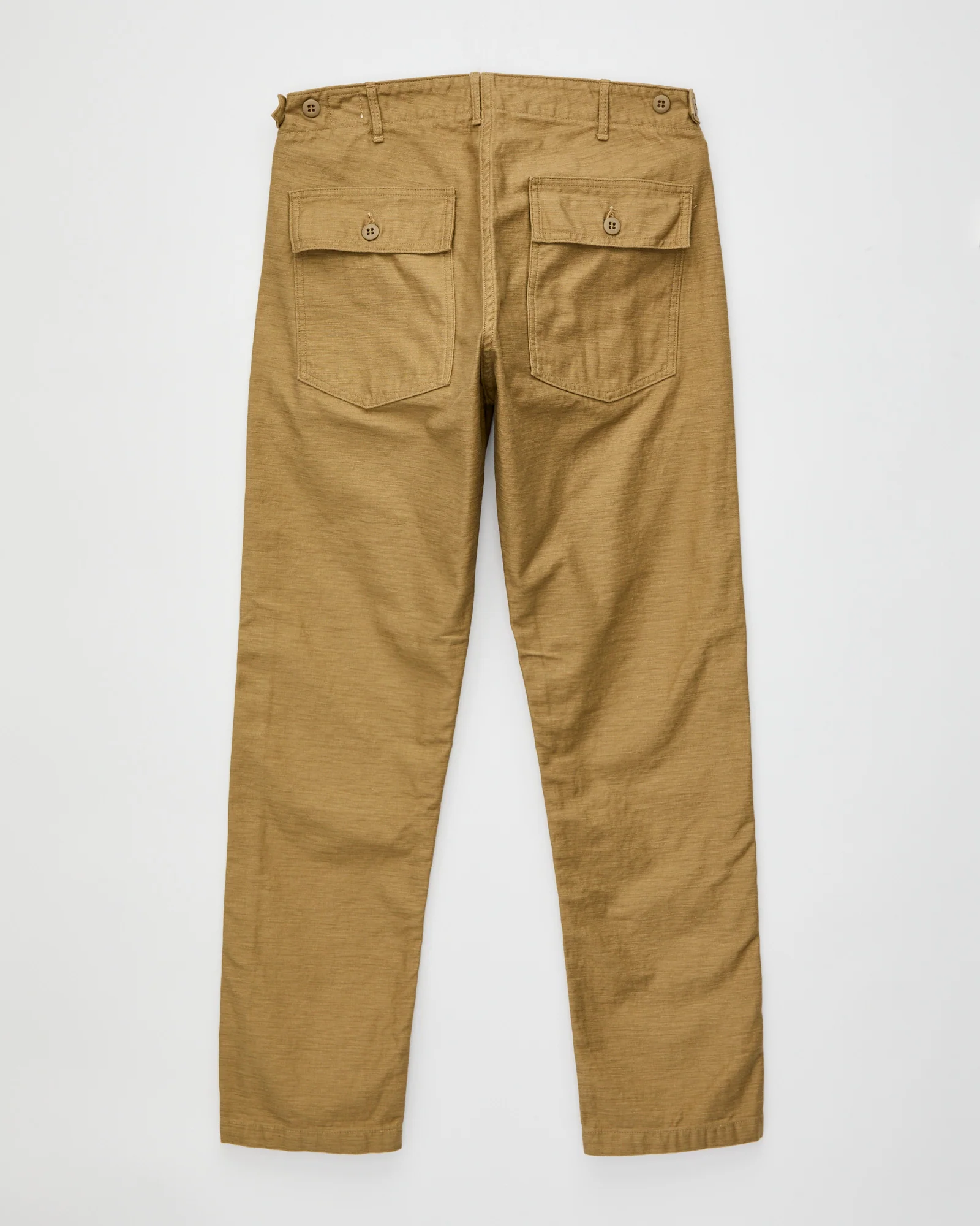 Slim Fatigue Pants in Khaki - Image 2