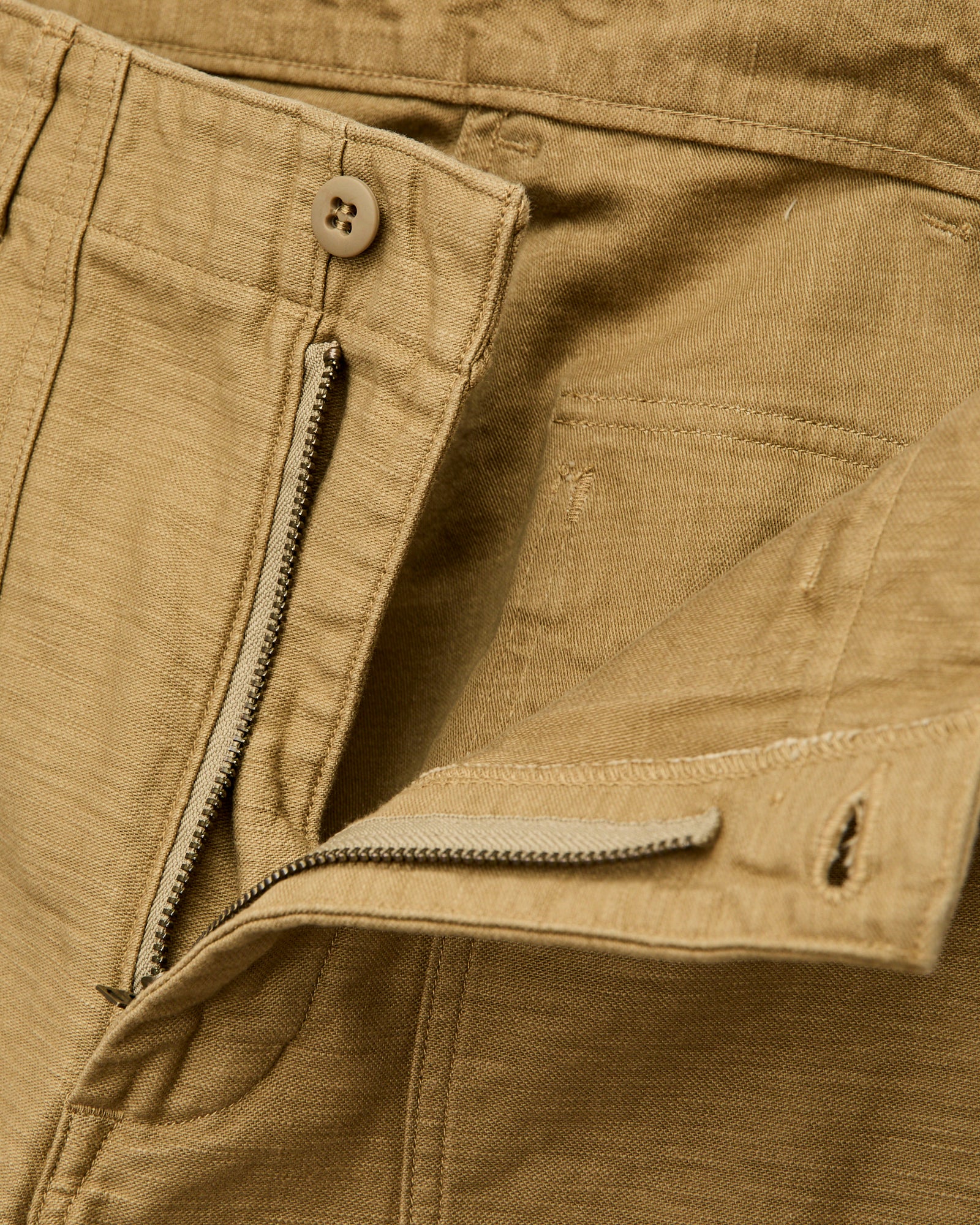 Slim Fatigue Pants in Khaki - Image 8
