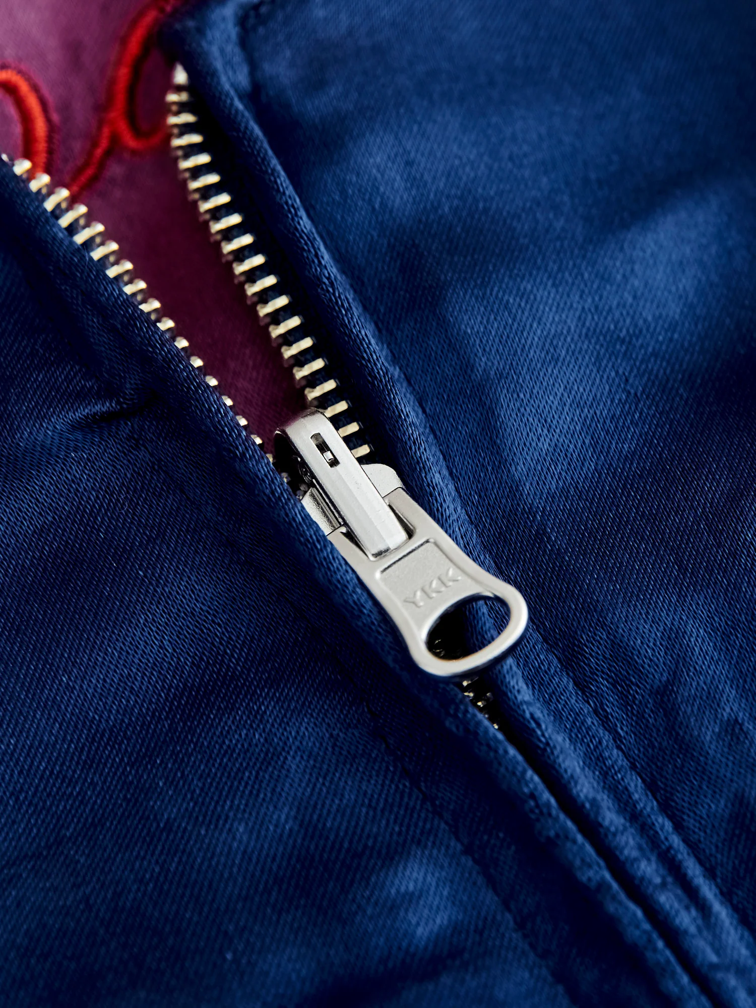 "Festival" Reversible Sukajan Souvenir Jacket in Blue/Purple - Image 20