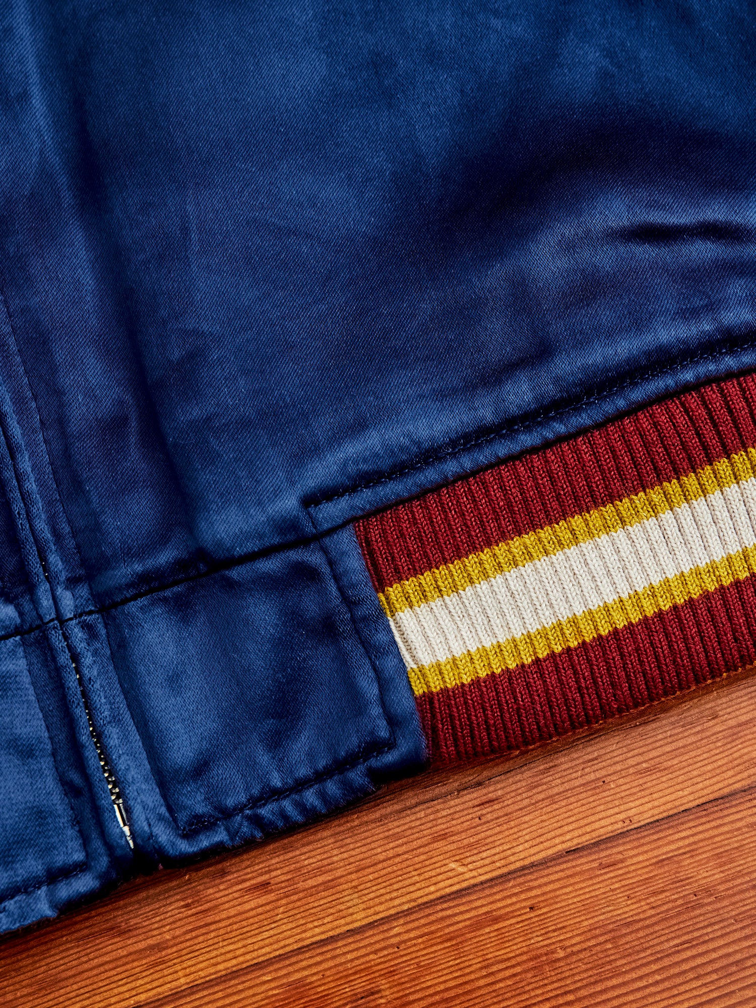"Festival" Reversible Sukajan Souvenir Jacket in Blue/Purple - Image 23