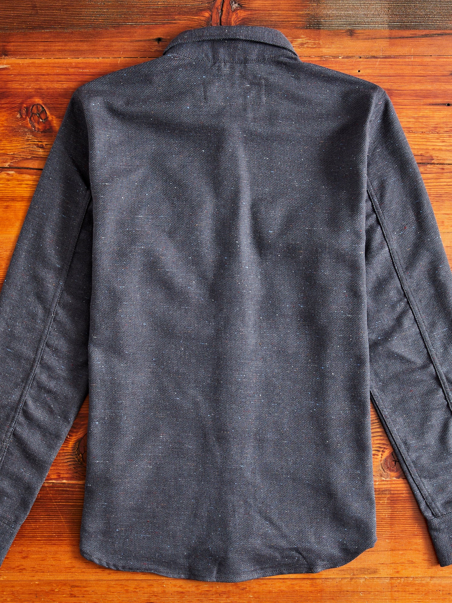 "Field Shirt" in Grey Rainbow Nep - Image 9