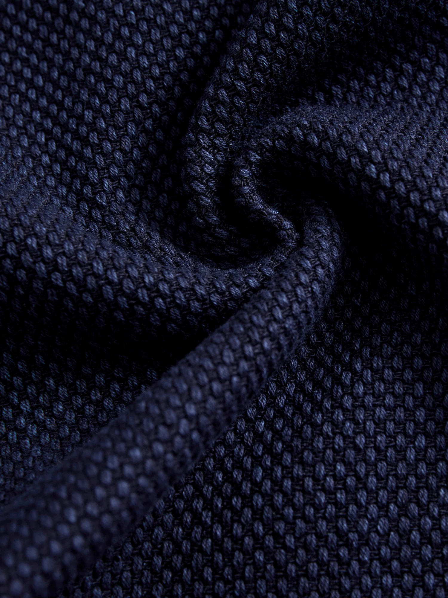 Fine Sashiko Hand Dyed 5-Pocket Pants in Indigo - Image 10