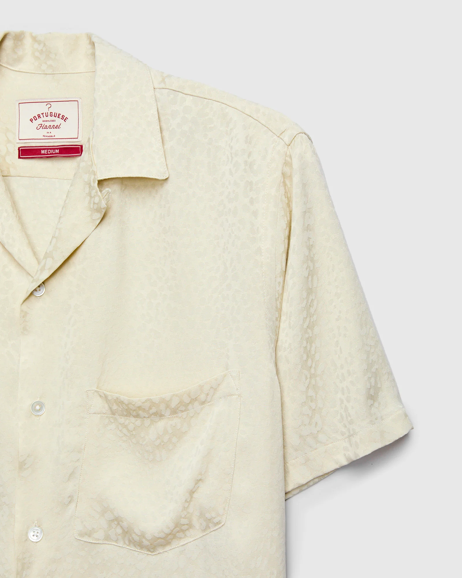 Finger Print Shirt in White - Image 5