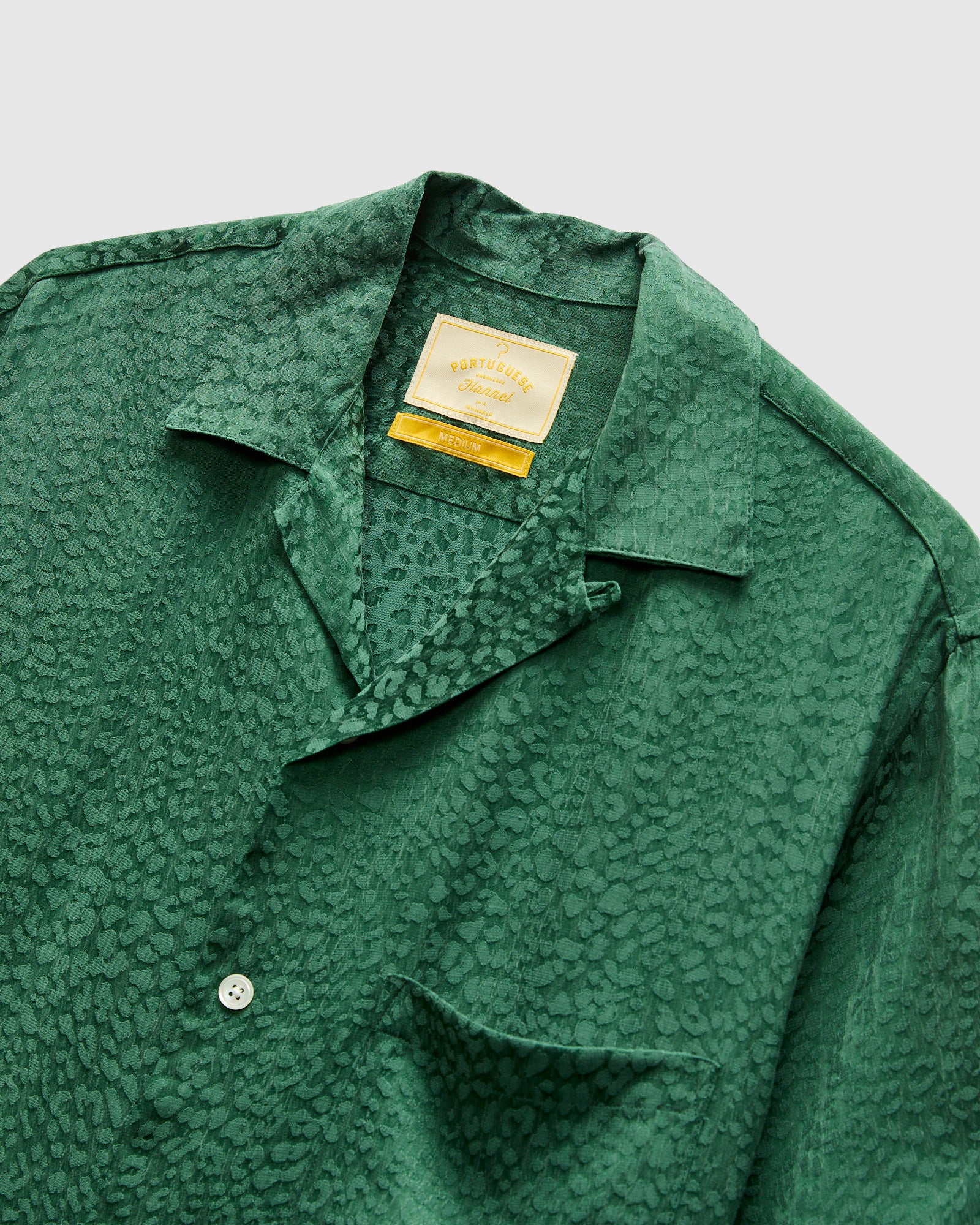 Finger Print Shirt in Green - Image 4